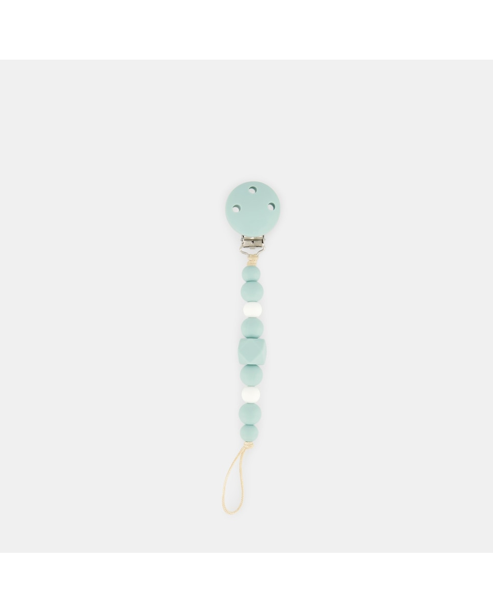 Pinza para chupete silicona Cotton Juice Baby Home - Verde Verde-1