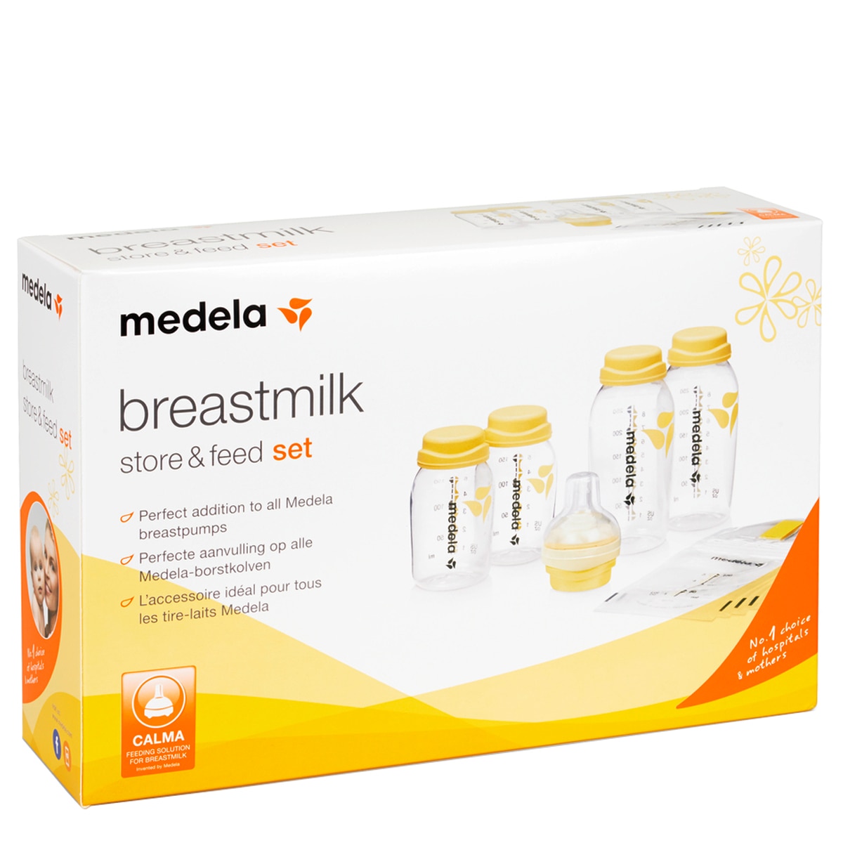 Recipientes de Recolha e Inicio de Amamentação Medela Transparente Transparente-2