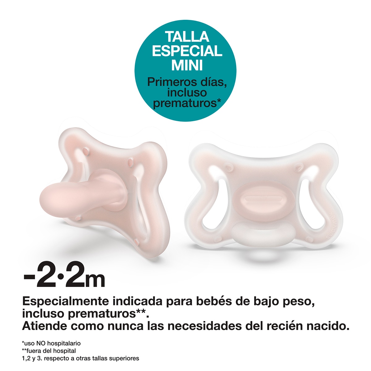 Set primeros comienzos Suavinex gama ZERO Biberón, tetina recambio y bolsa anticólicos - Natural Natural-2