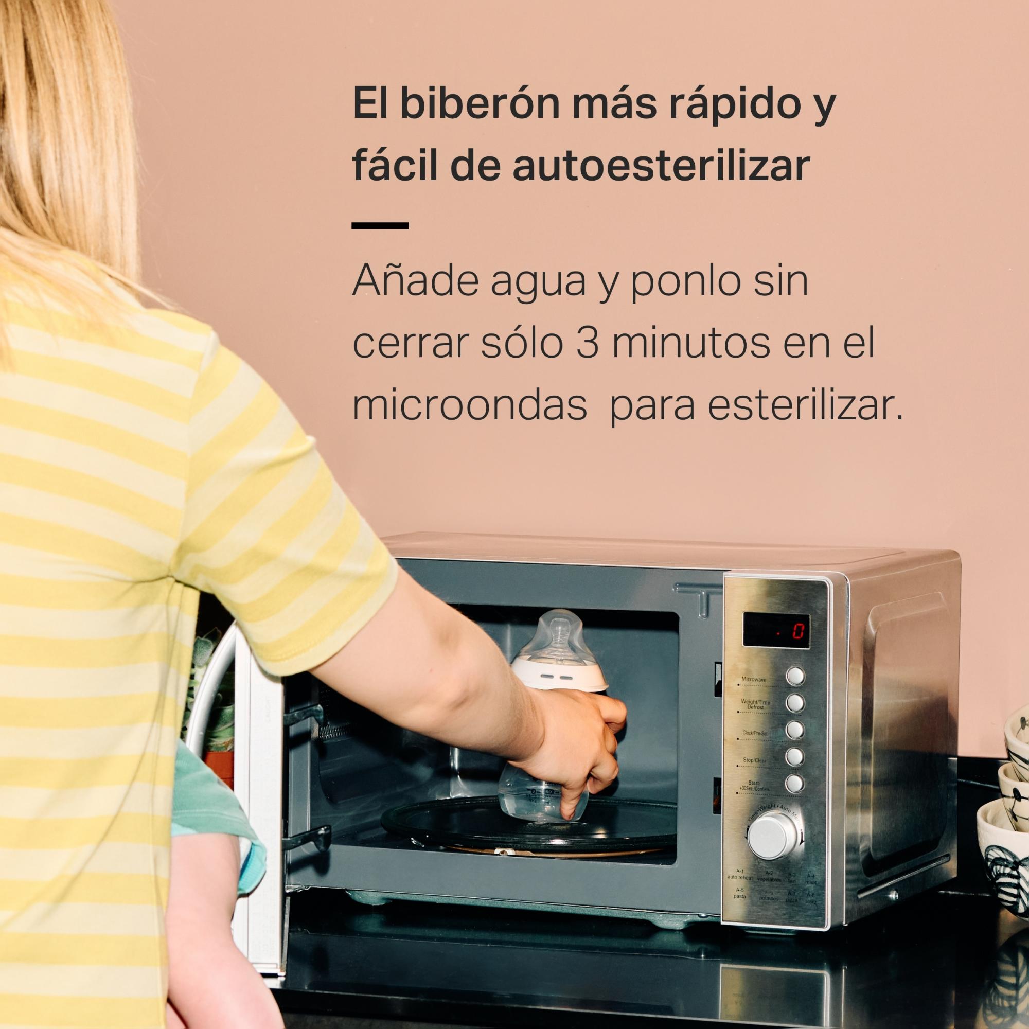 Set 1os. comienzos biberones Tommee Tippee Natural Start Blanco Blanco-6