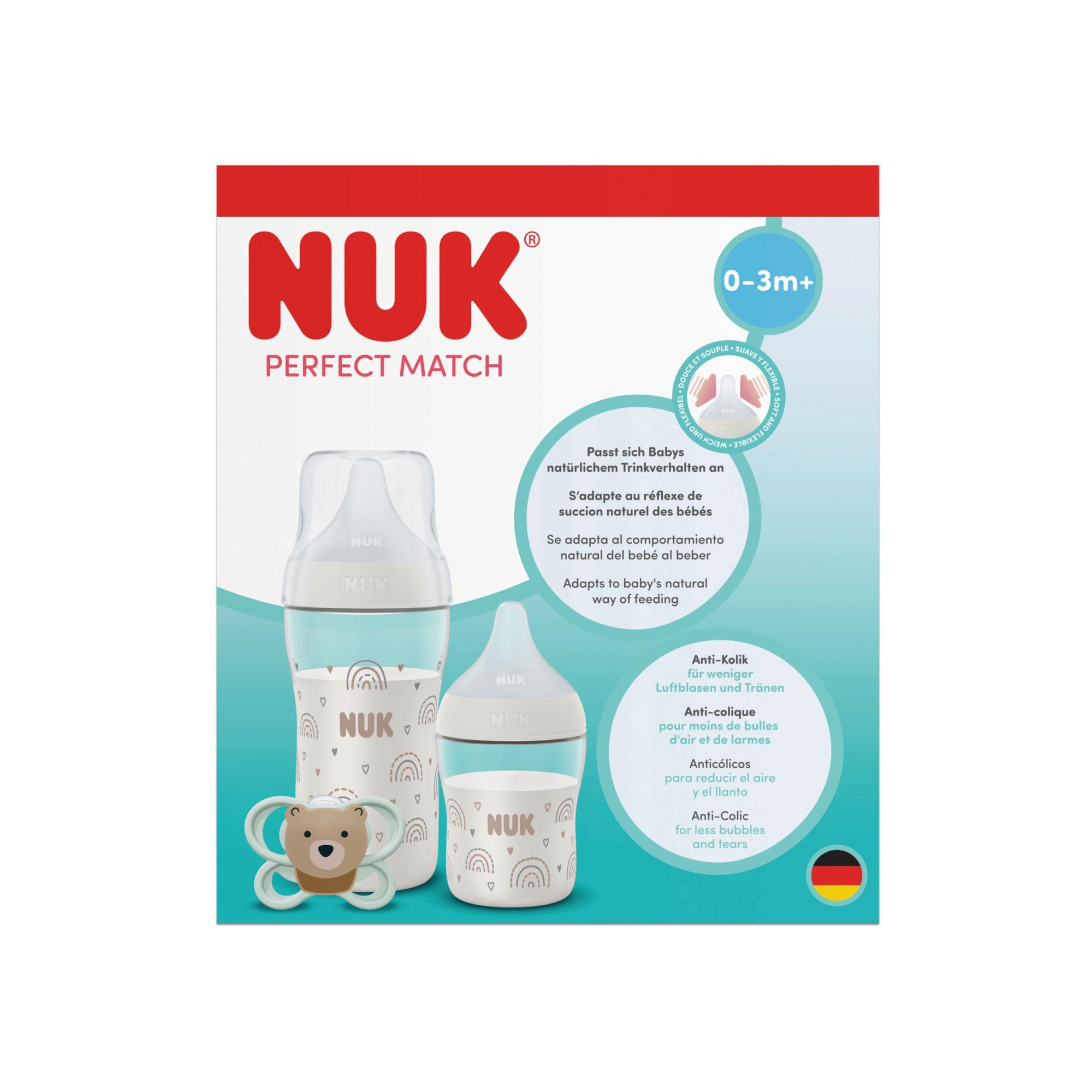 Set 1os. Comienzos Nuk Perfect Match recién nacido - Beige Sierra Beige Sierra-2