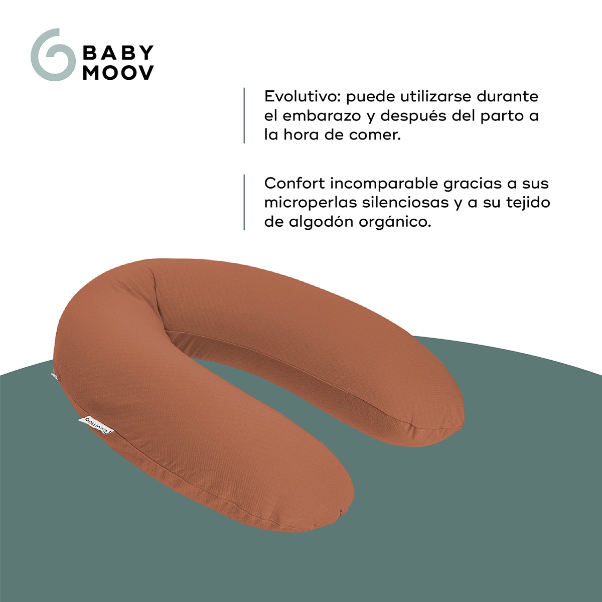 Almofada de Amamentação Doomoo Buddy Telha-3