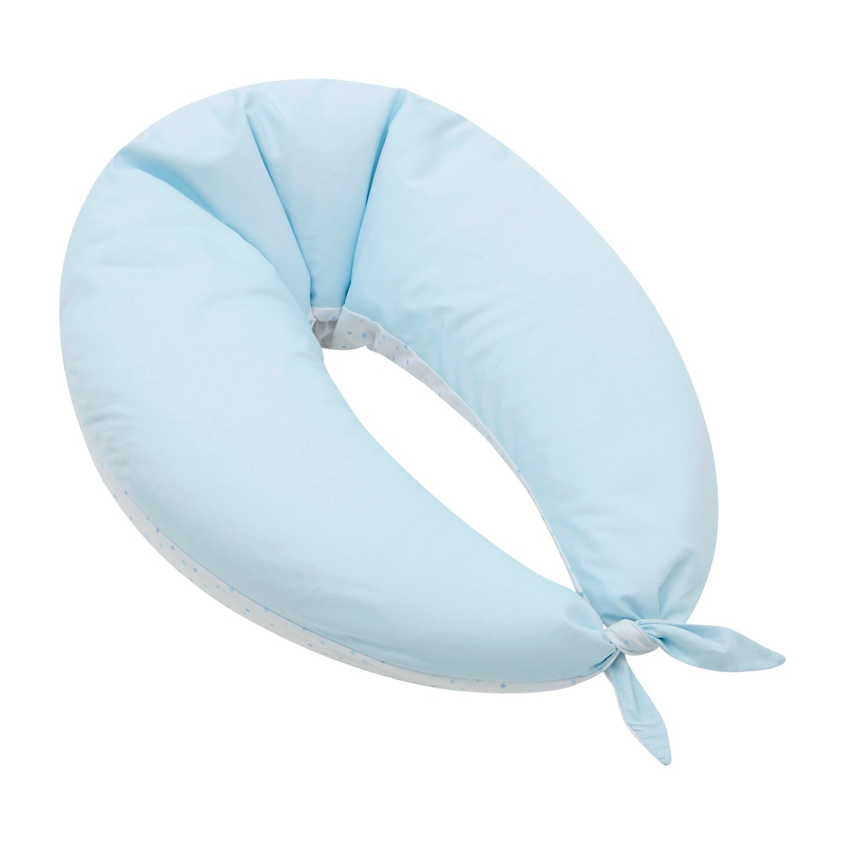 Almohada de lactancia XL Cotton Juice Baby Home Estrellas microperlas - Azul Azul-2