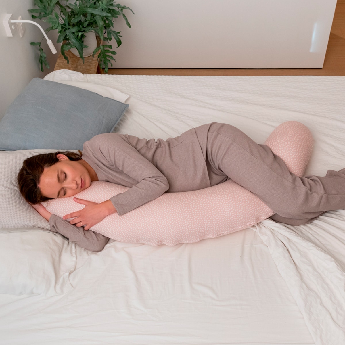 Recarga de Microesferas Doomoo de 10 Litros para Almofadas de Maternidade Branco-5