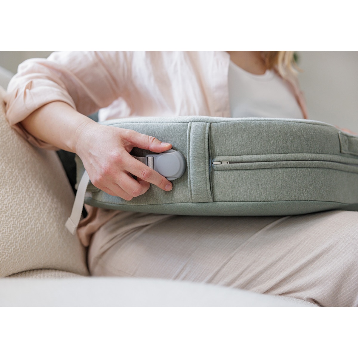 Almofada de Amamentação Elysia Bege-6