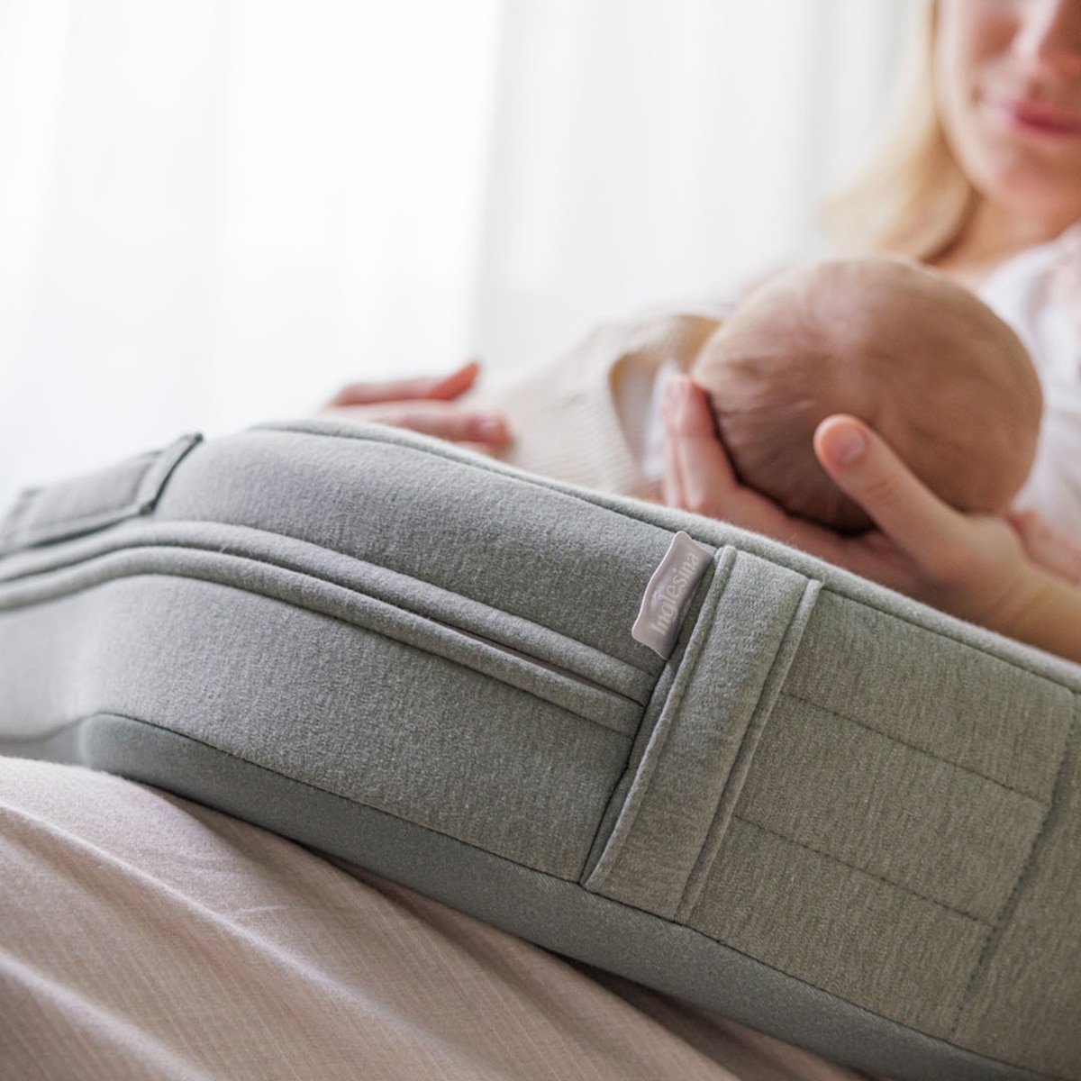 Almofada de Amamentação Elysia Bege-9