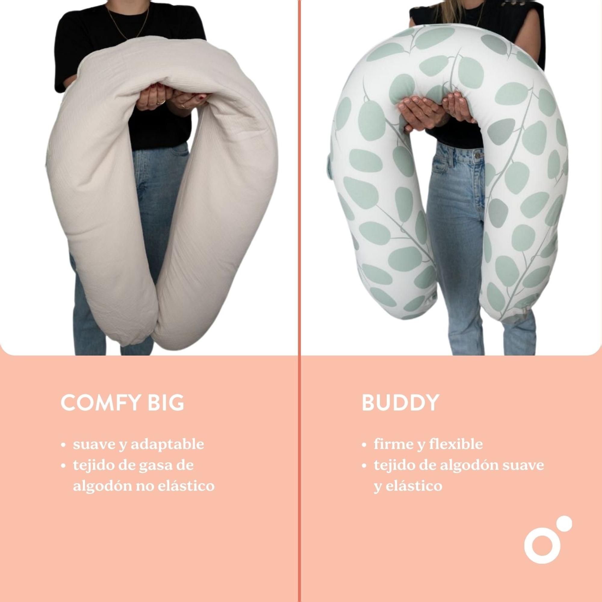 Imagen 9 de Almohada de lactancia Doomoo Buddy - Salmón Salmón