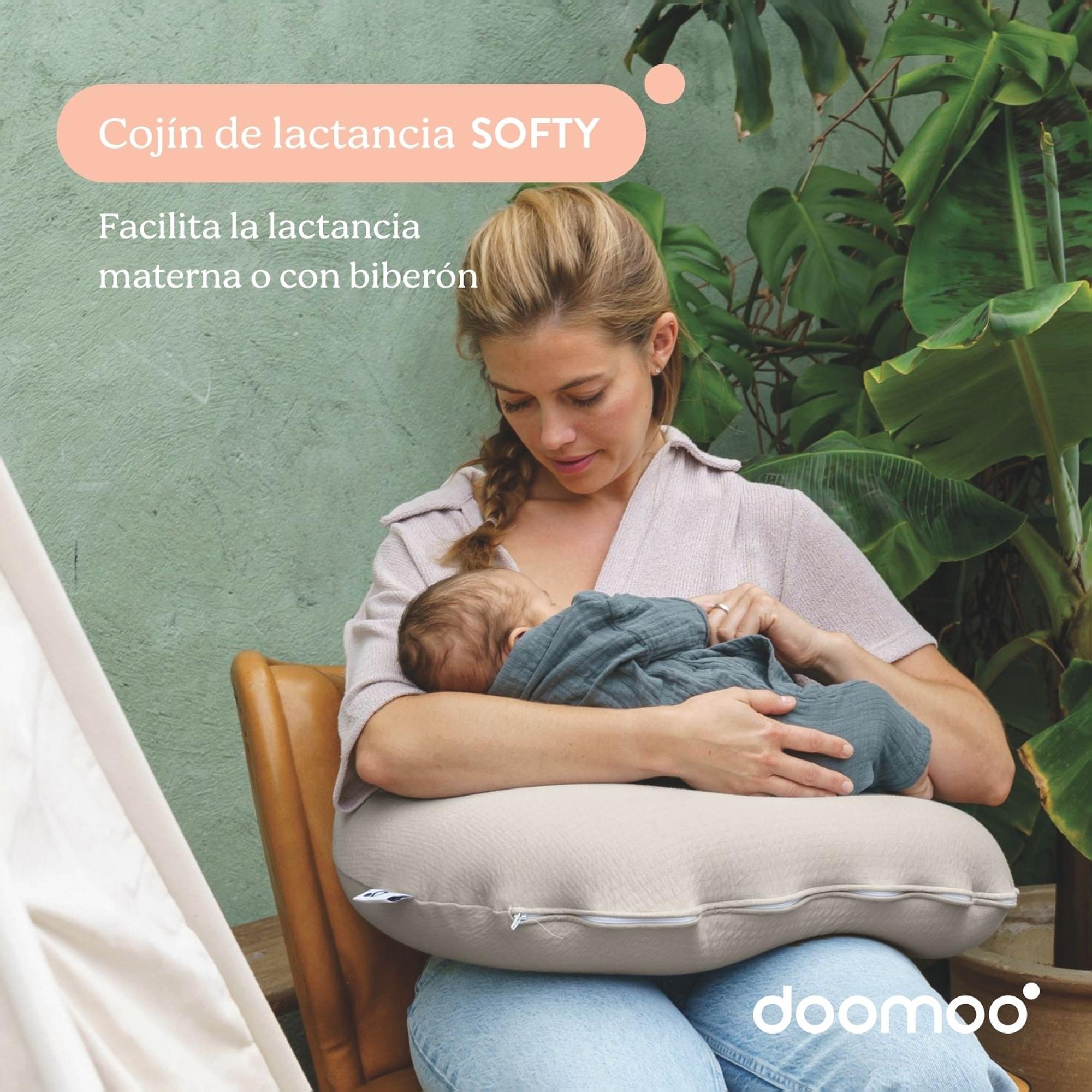 Cojín de lactancia Doomoo Softy - Beige Sierra Beige Sierra-3