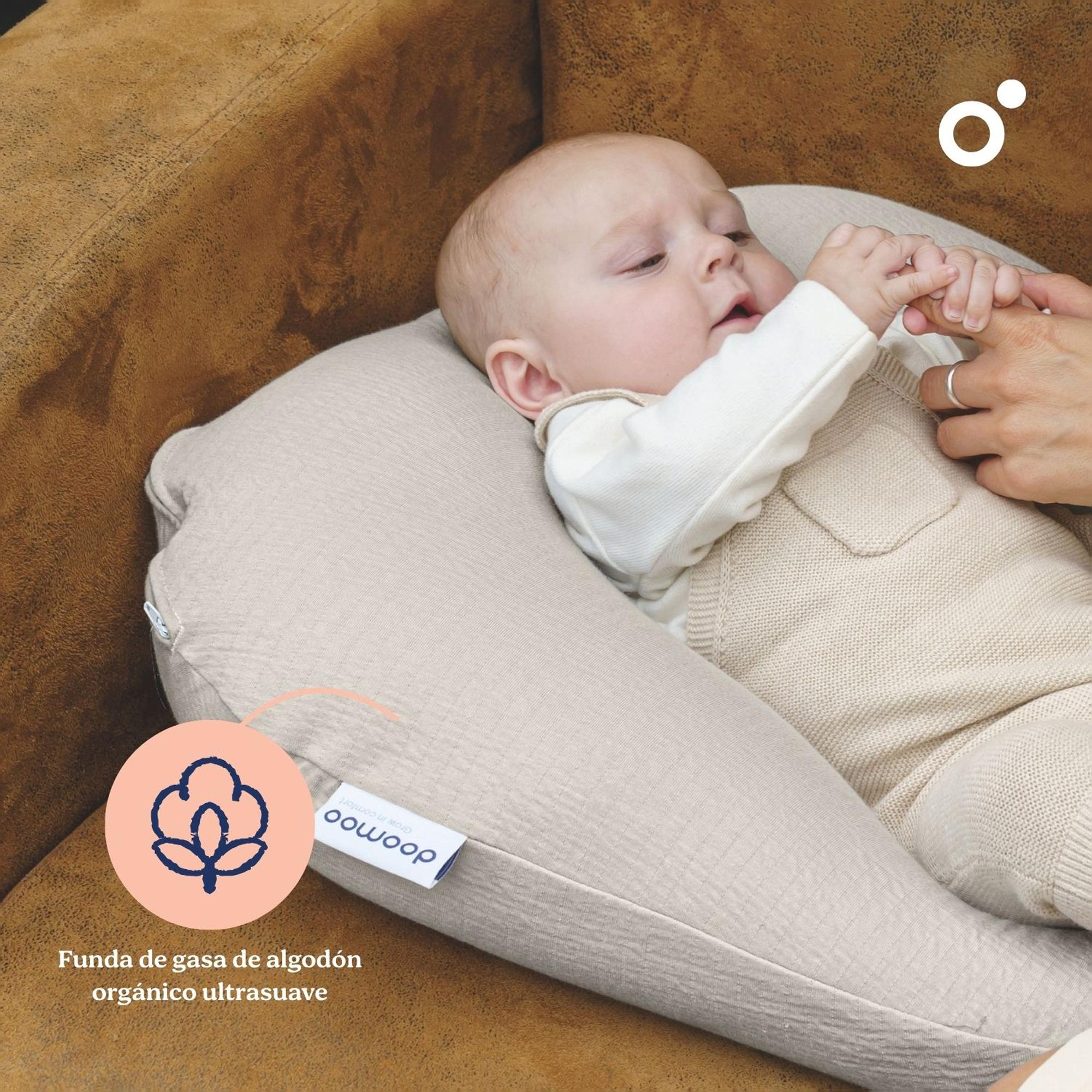 Cojín de lactancia Doomoo Softy - Beige Sierra Beige Sierra-5