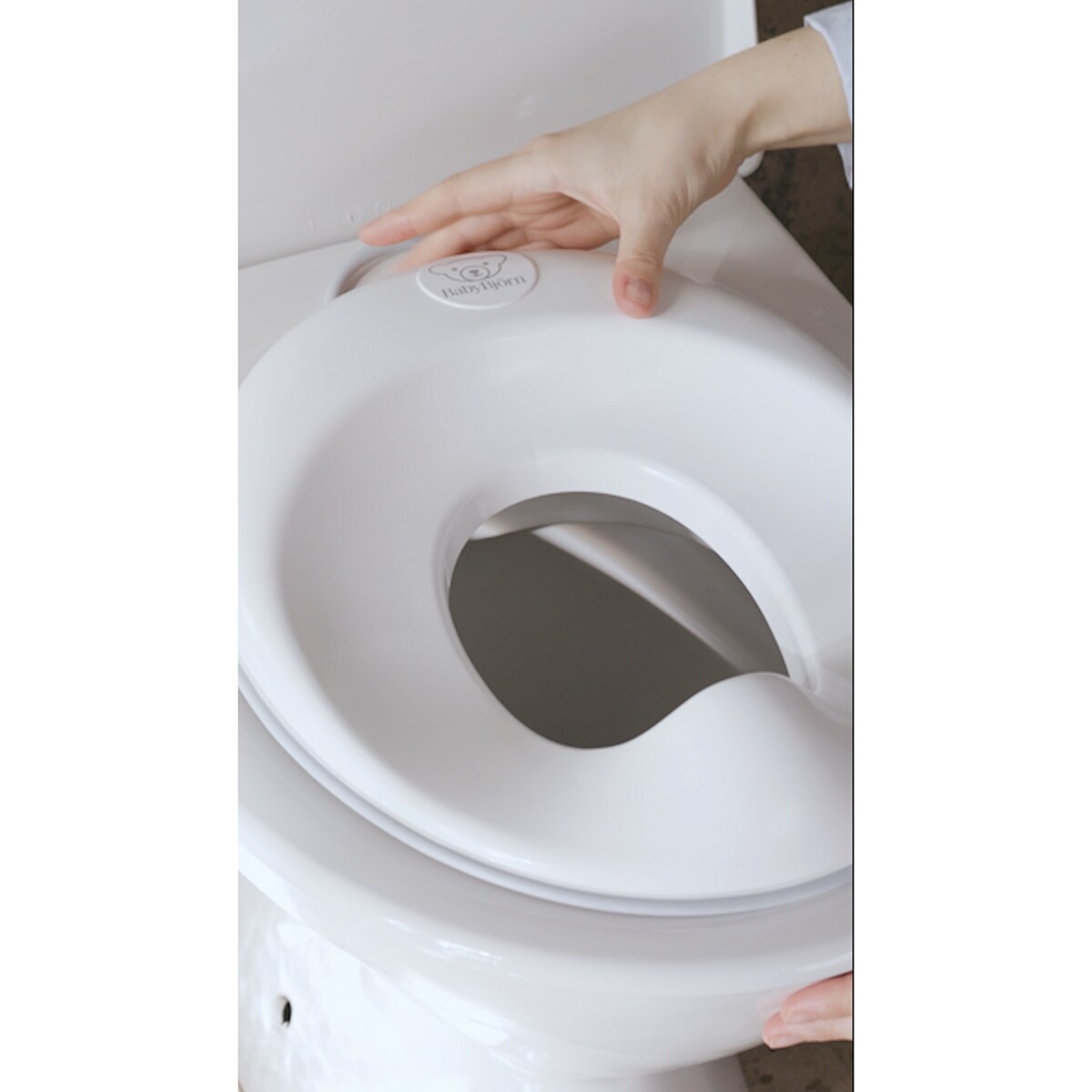 Redutor para WC Cinzento Suave-3