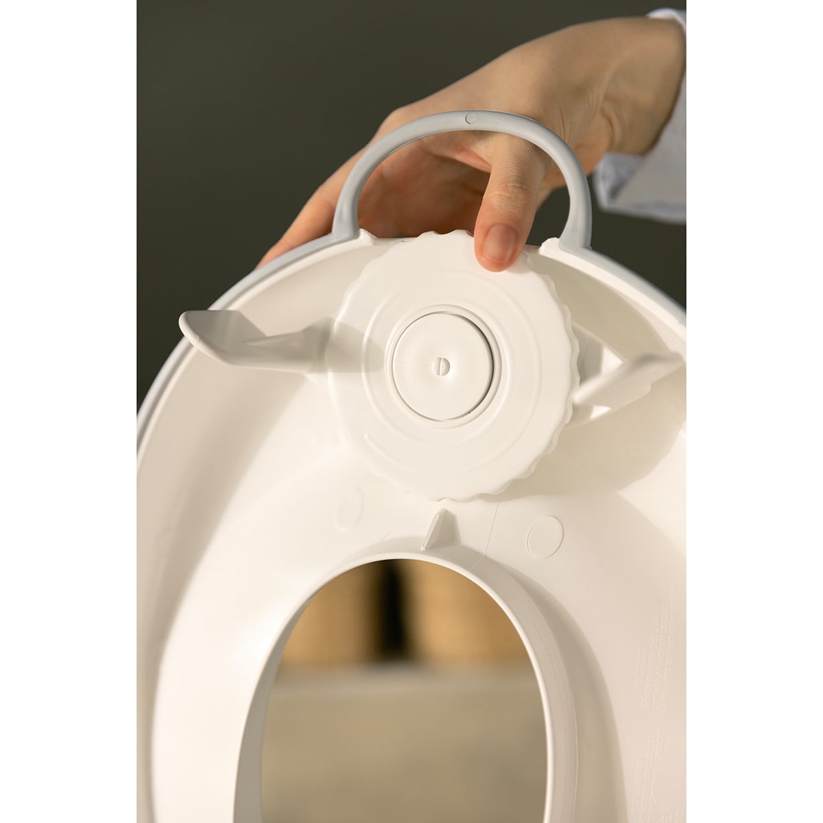 Redutor para WC Cinzento Suave-5