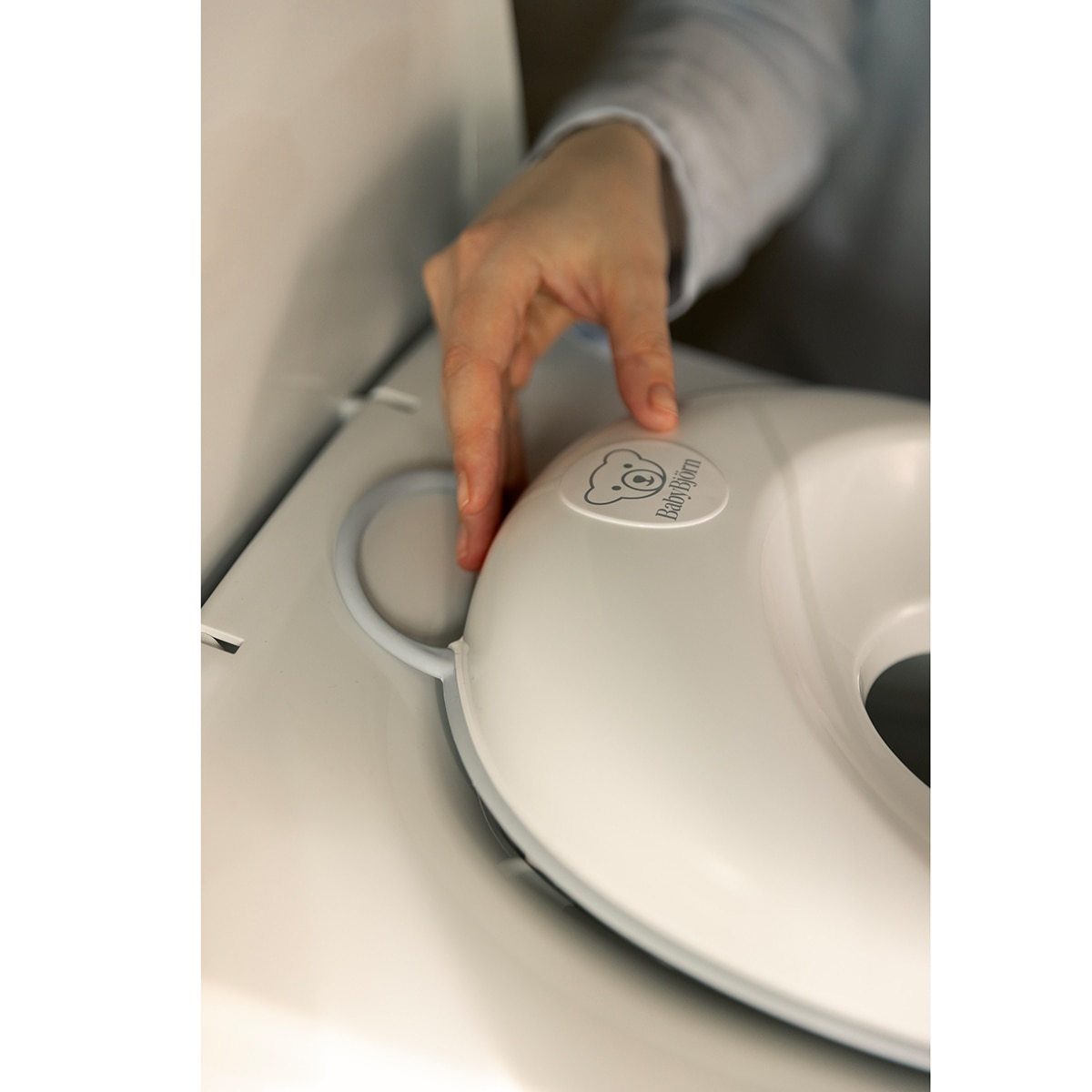 Redutor para WC Cinzento Suave-8