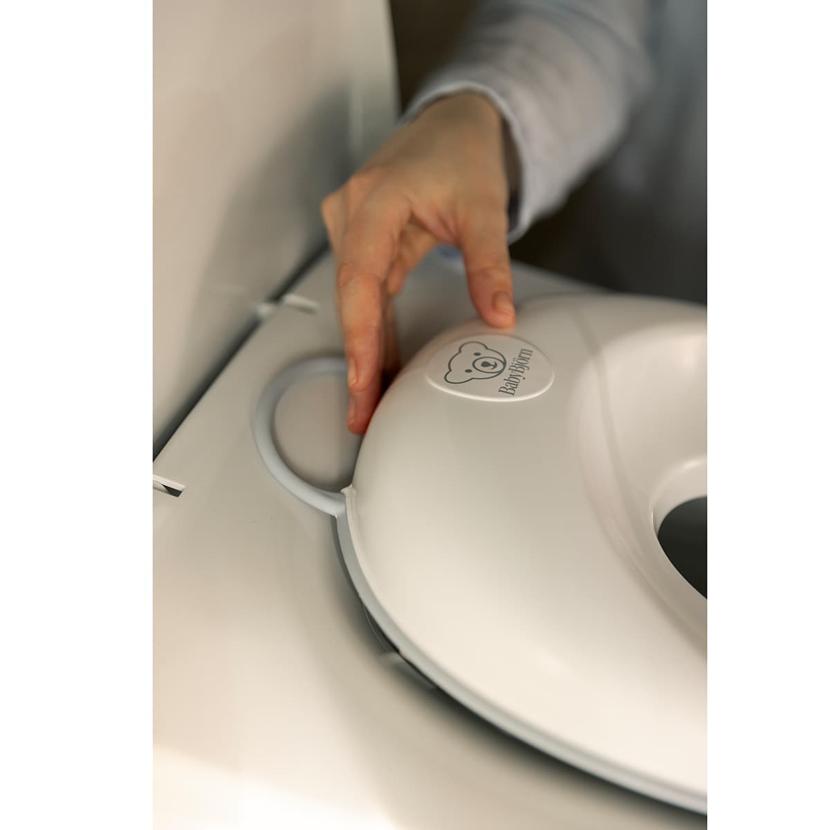 Redutor para WC Cinzento Suave-8