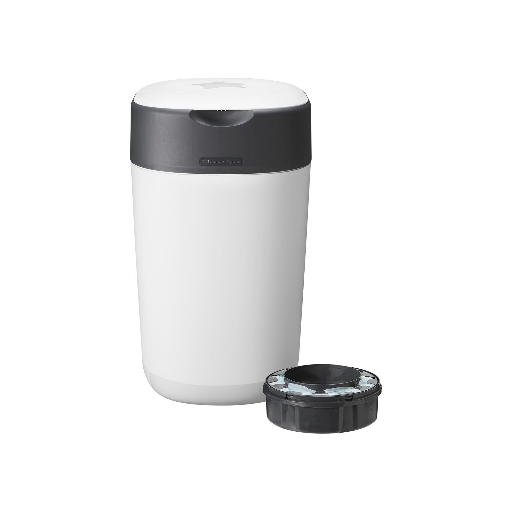 Contenedor de pañales Tommee Tippee Sangenic Twist & Click - Rosa pastel Blanco-10