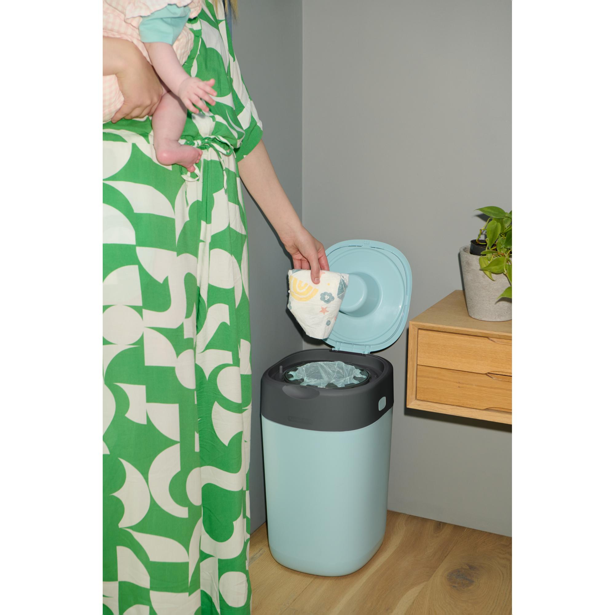 Contenedor de pañales Tommee Tippee Sangenic Twist & Click - Verde Agua Verde Agua-13