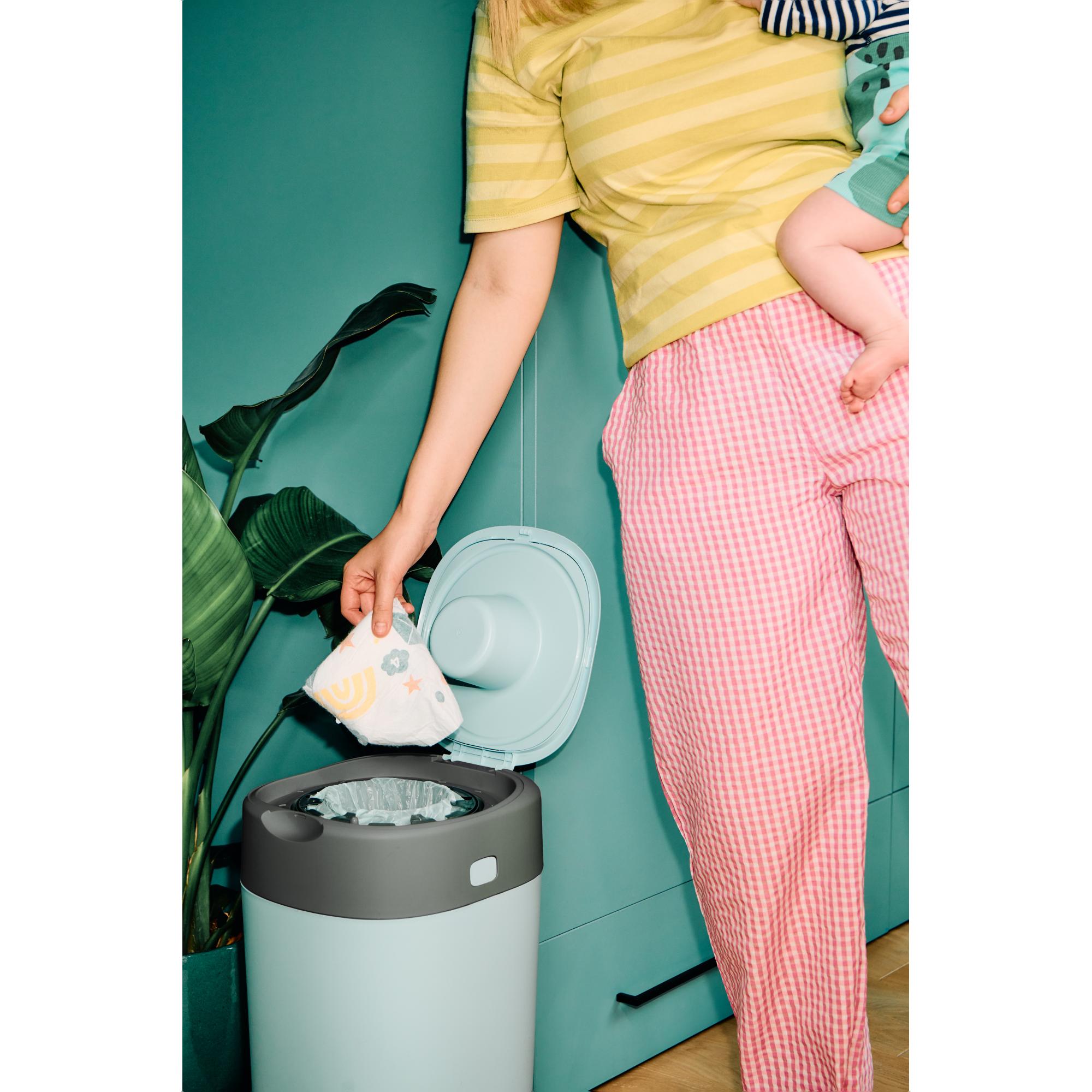 Contenedor de pañales Tommee Tippee Sangenic Twist & Click - Verde Agua Verde Agua-15