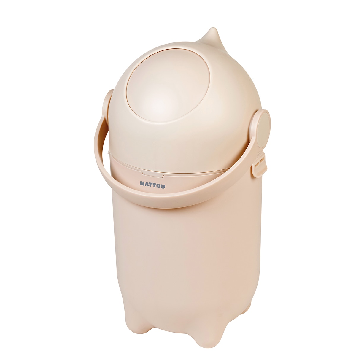 Contenedor de pañales Nattou Dropy sin bolsa - Beige Beige-2