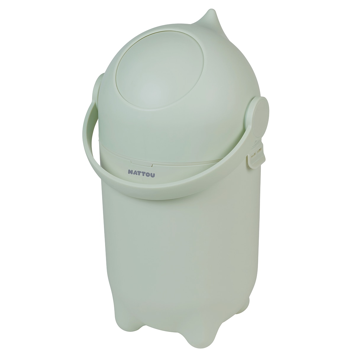 Recipiente para Fraldas Dropy sem Saco Verde-claro-2