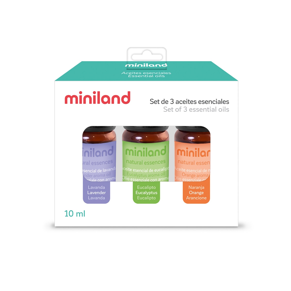 Jogo 3 Óleos Essenciais para Humidificador Branco / Verde-2
