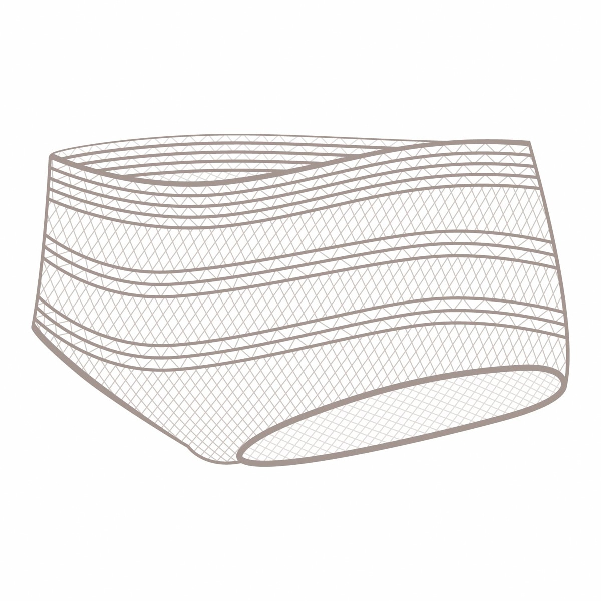 Pack de Cuecas Descartáveis Malha Mammy (4 unids.) - Branco Branco-2