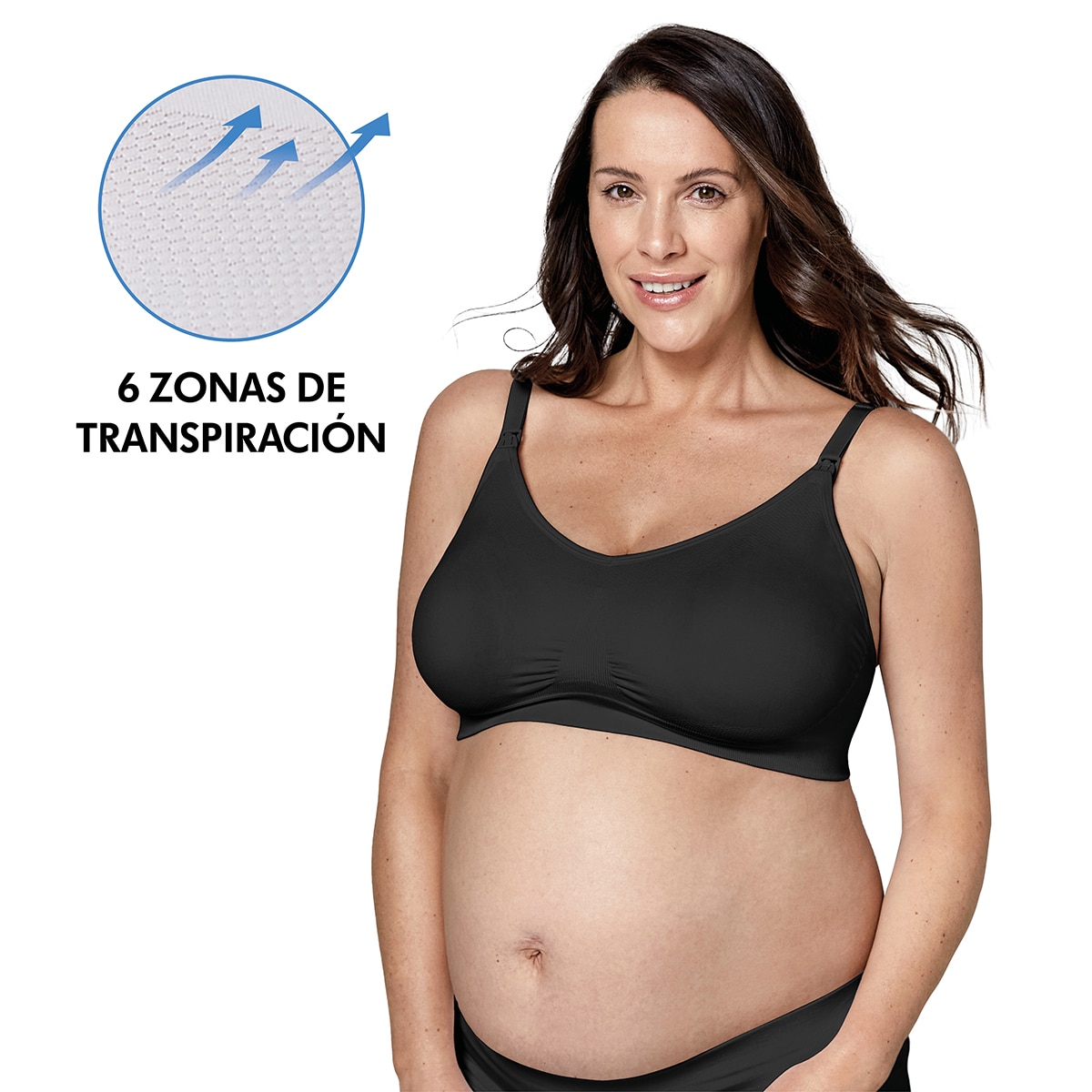 Soutien de Amamentação Keep Cool Ultra Preto-2