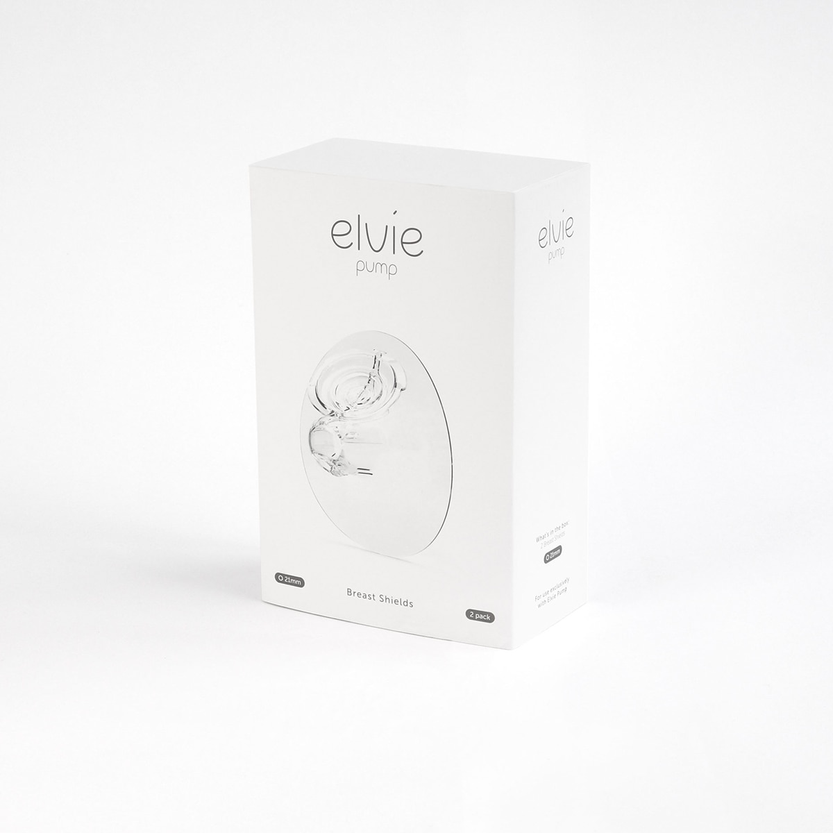 Embudos Elvie para sacaleches Pump 21mm (2 pack) - Blanco Blanco-5