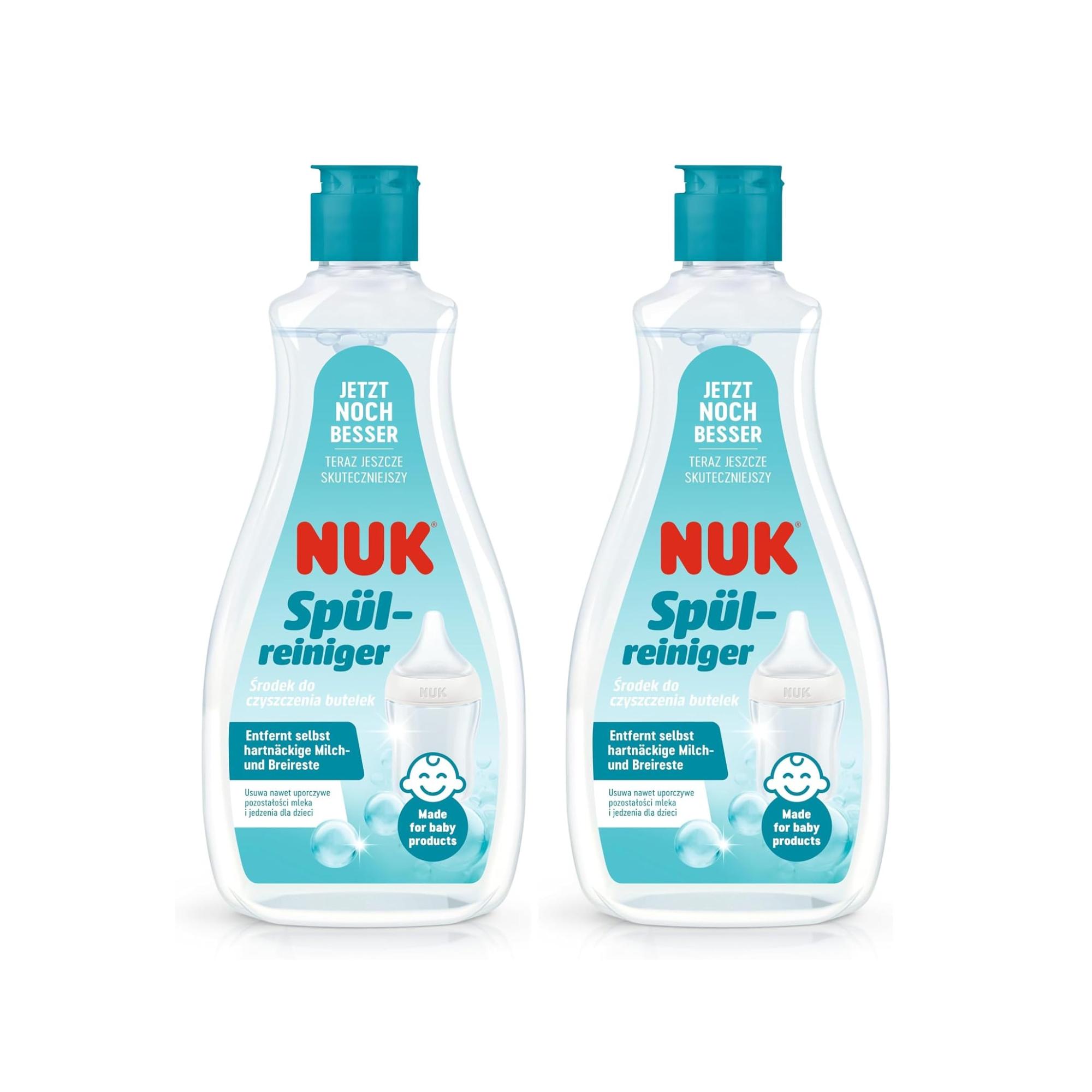 Nuk - Detergente Limpiabiberones Nuk 1000ml (set 2ud).