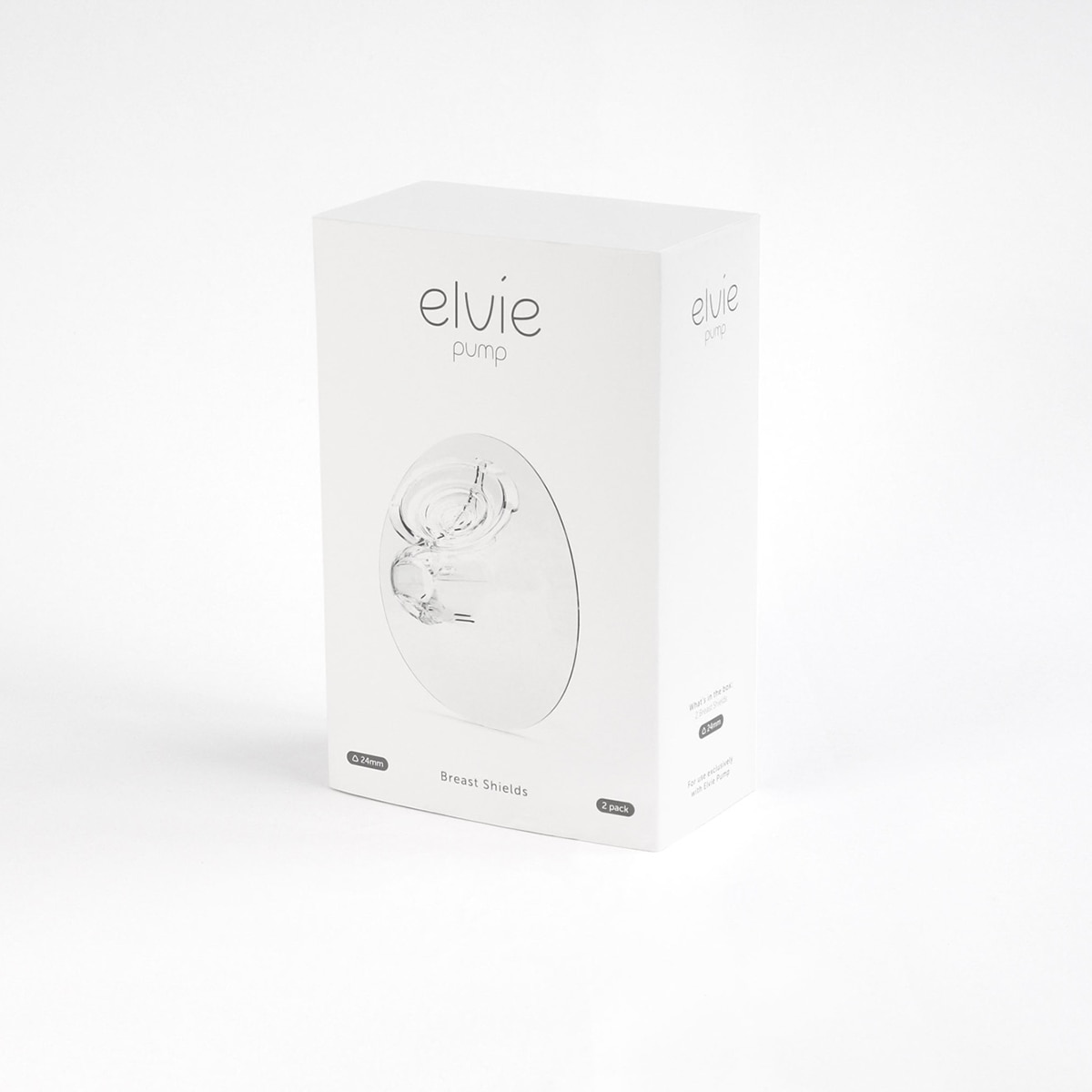 Embudos Elvie para sacaleches Pump 24mm (2 pack) - Blanco Blanco-5