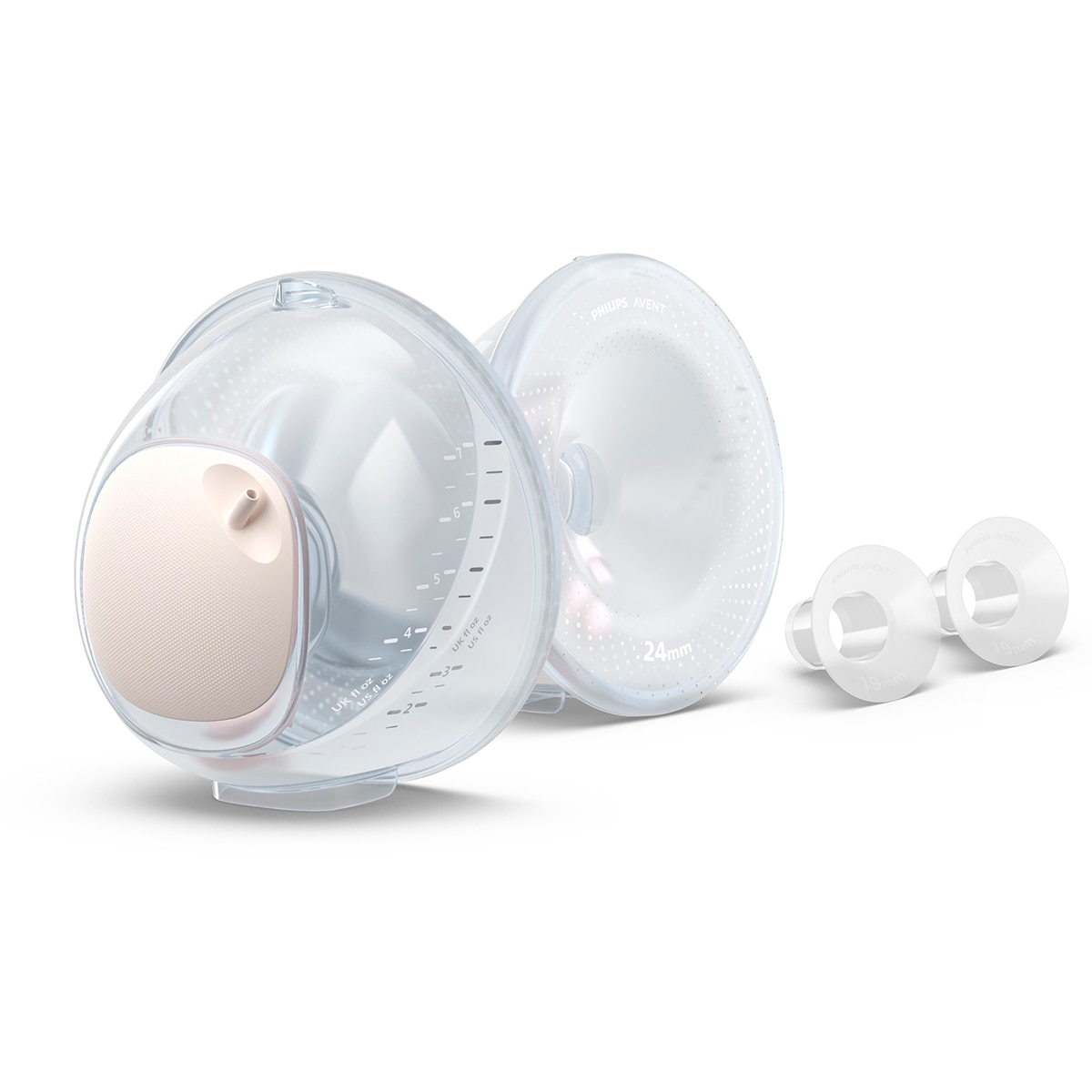 Philips Avent - Copas recolectoras dobles Philips Avent para extracción manos libres, 2ud.