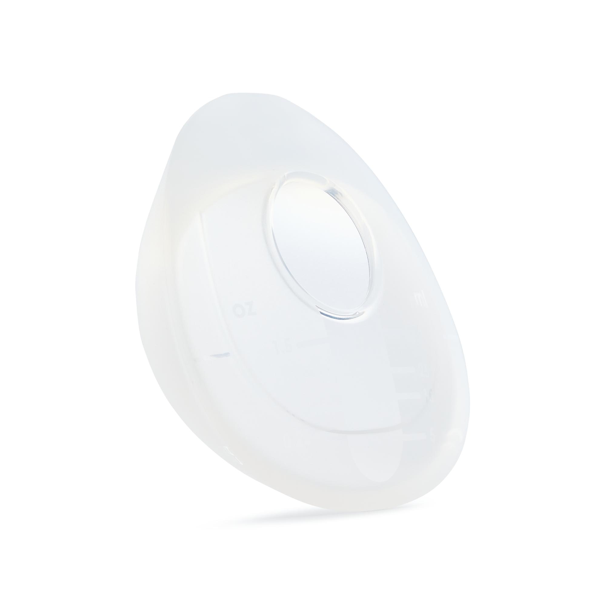 Copa colectora leche materna Munchkin Flow silicona - Transparente Transparente-5