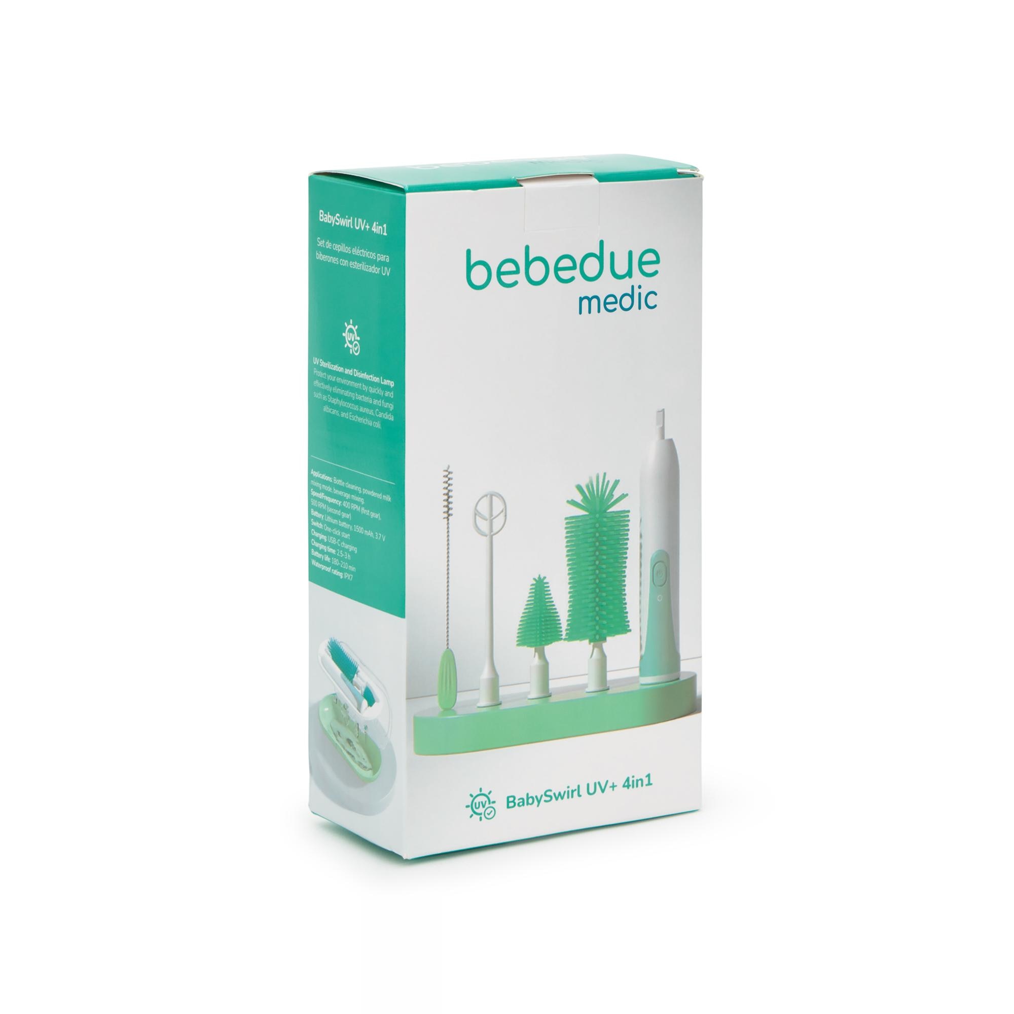 Preparador  4 em 1 BebeDue para biberões BabySwirl Branco-2