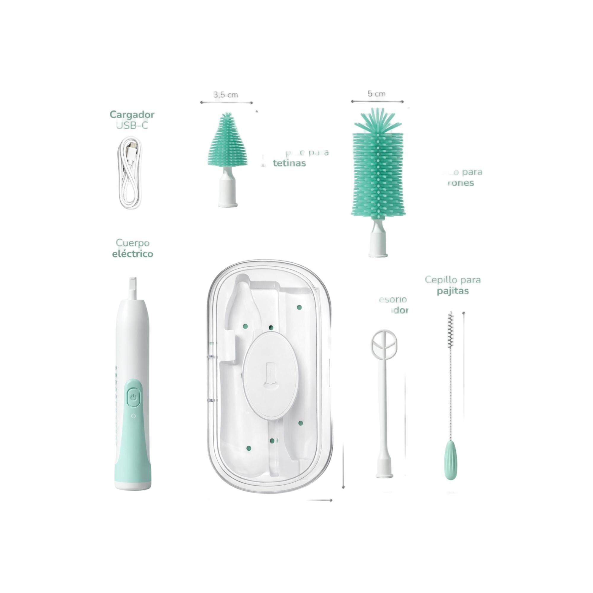 Preparador  4 em 1 BebeDue para biberões BabySwirl Branco-5