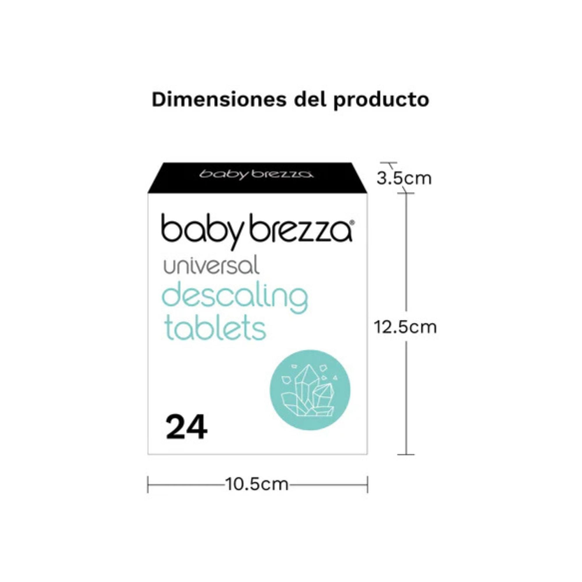 Pastilhas de Descalcificação Baby Brezza Universais Branco-5