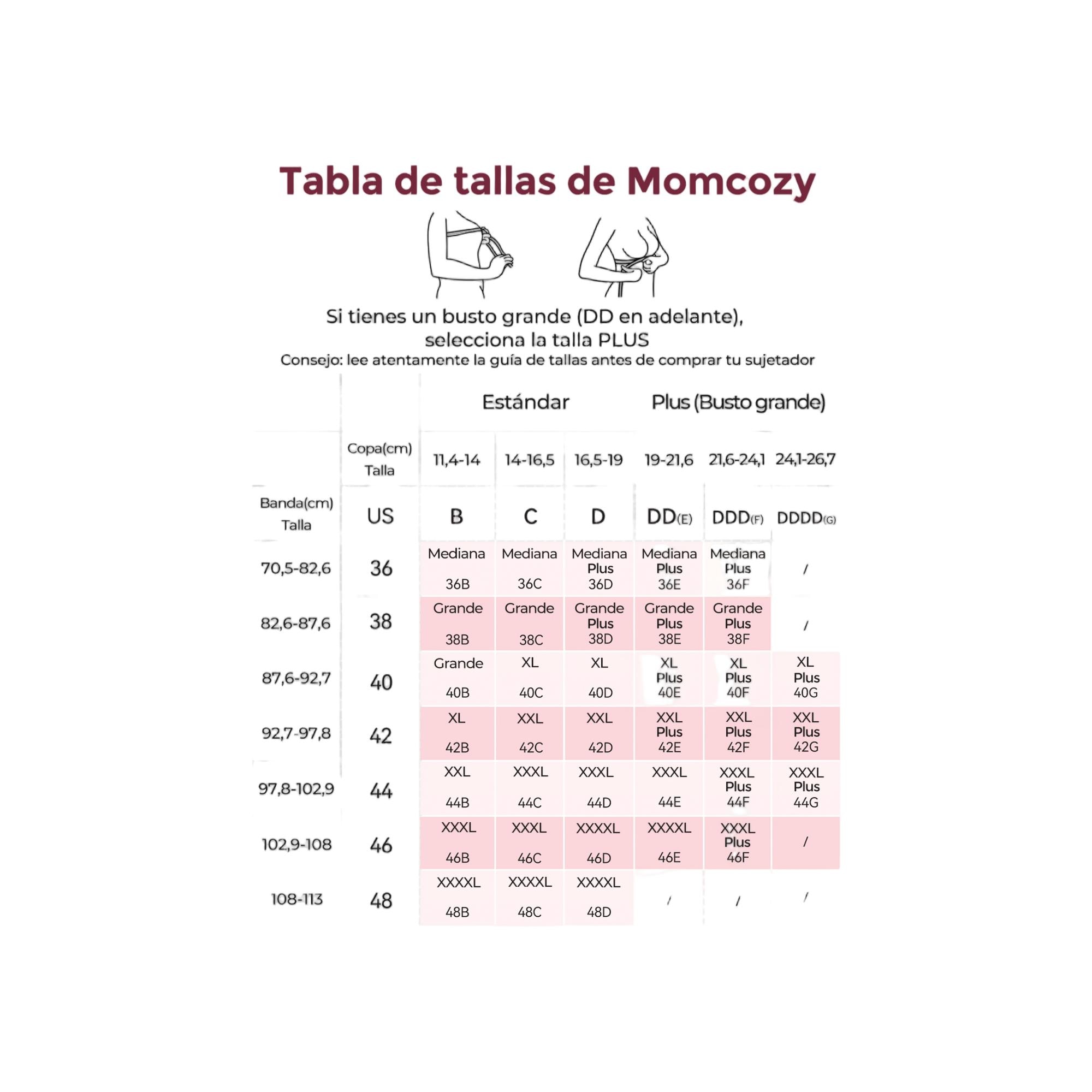 Sujetadores de lactancia Momcozy Jelly strip - Arena Arena-9