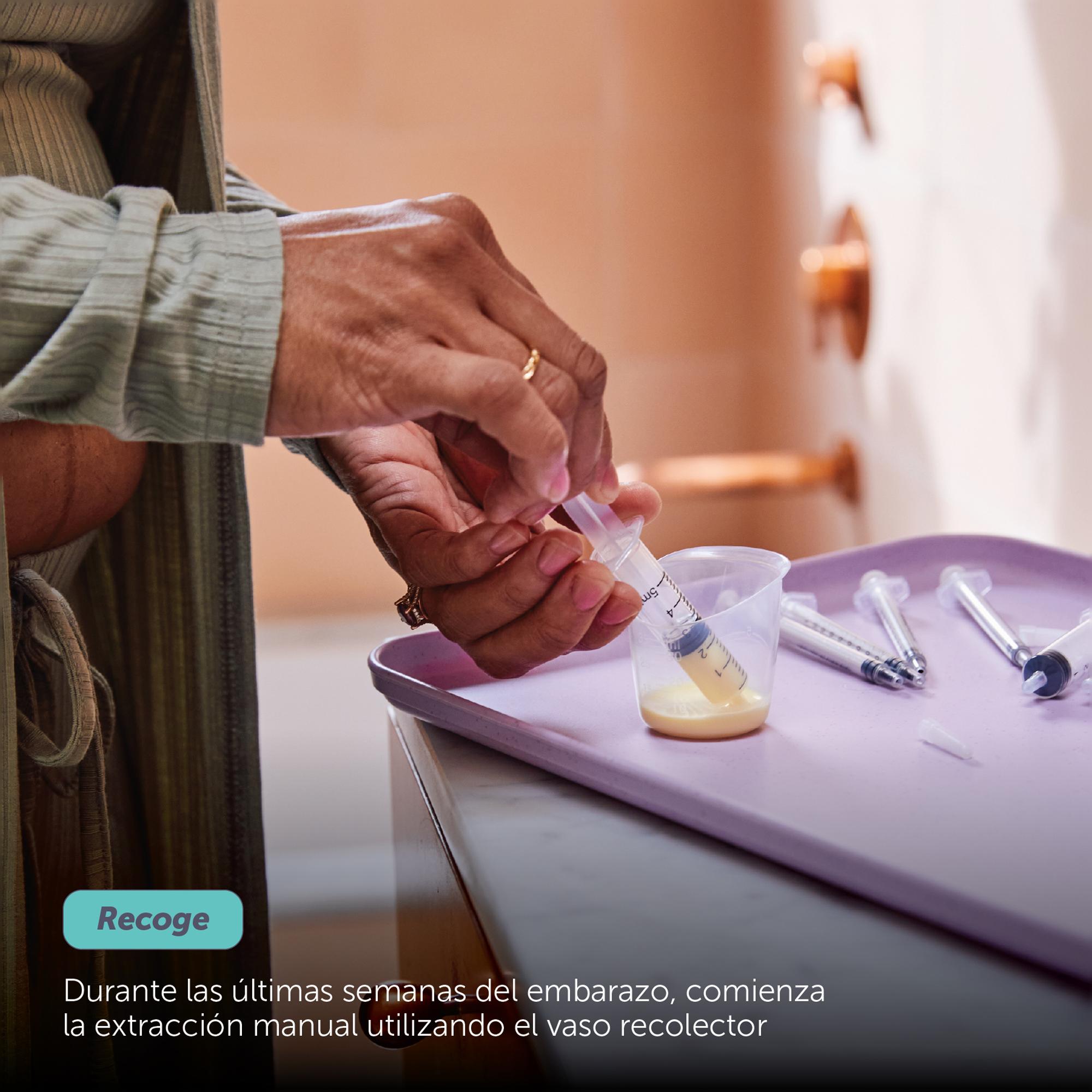 Imagen 7 de Kit recolector Elvie para calostro - Blanco Blanco