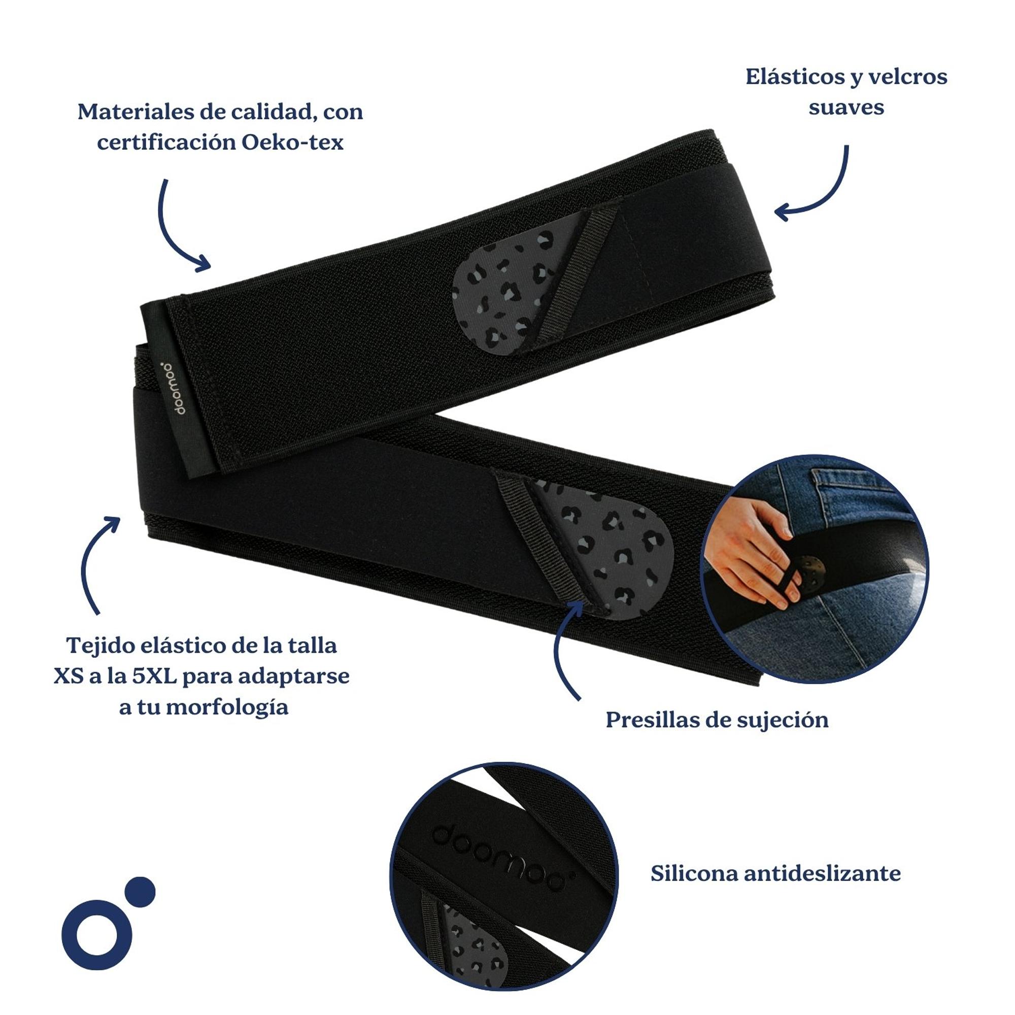 Imagen 5 de Cinturón de Maternidad Doomoo Mom'n Belly - Negro Negro