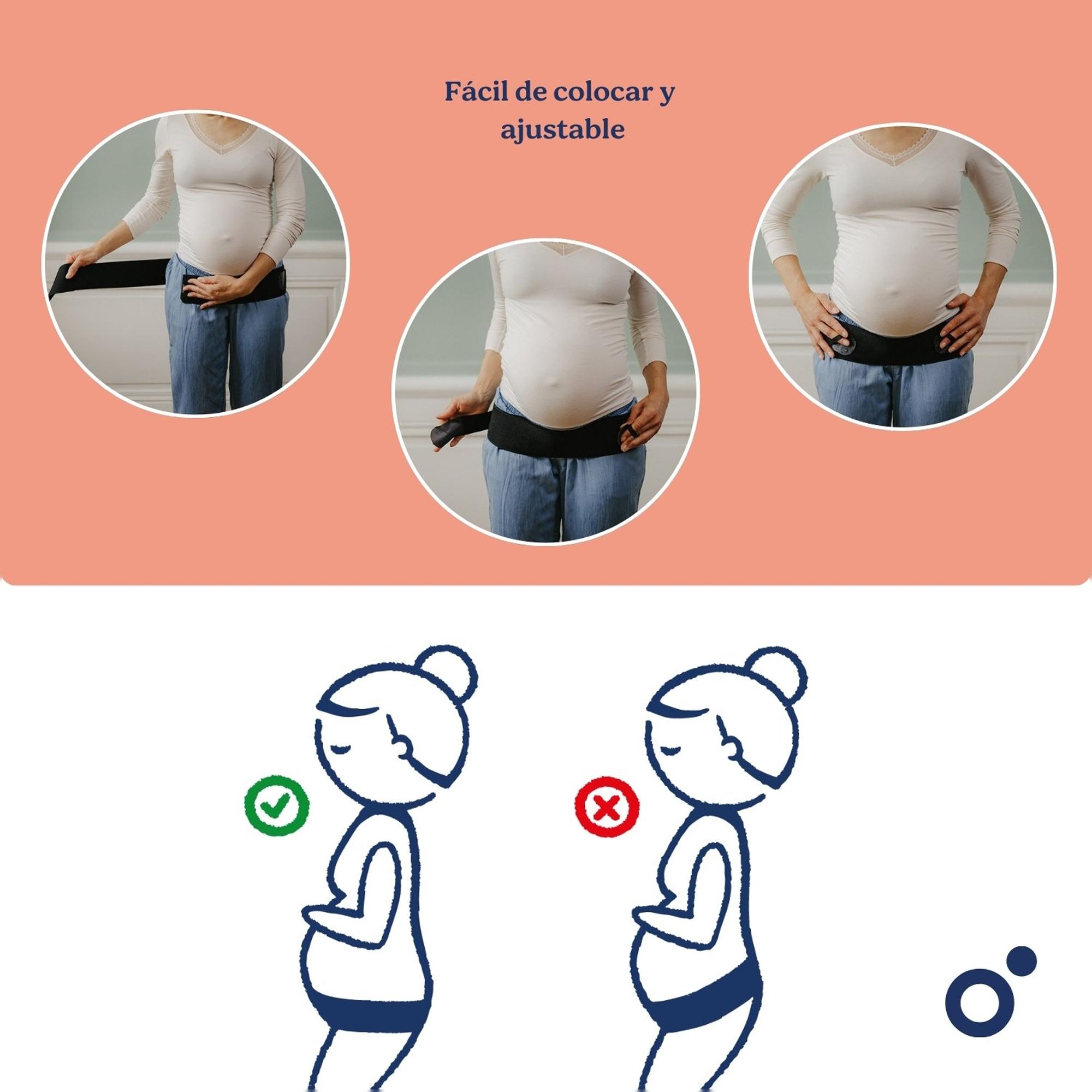 Imagen 8 de Cinturón de Maternidad Doomoo Mom'n Belly - Negro Negro
