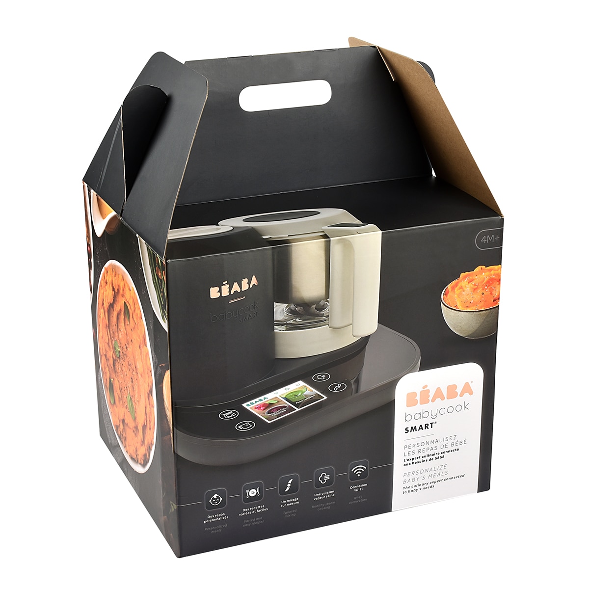 Robô de Cozinha Babycook Smart Cinzento-aço-6