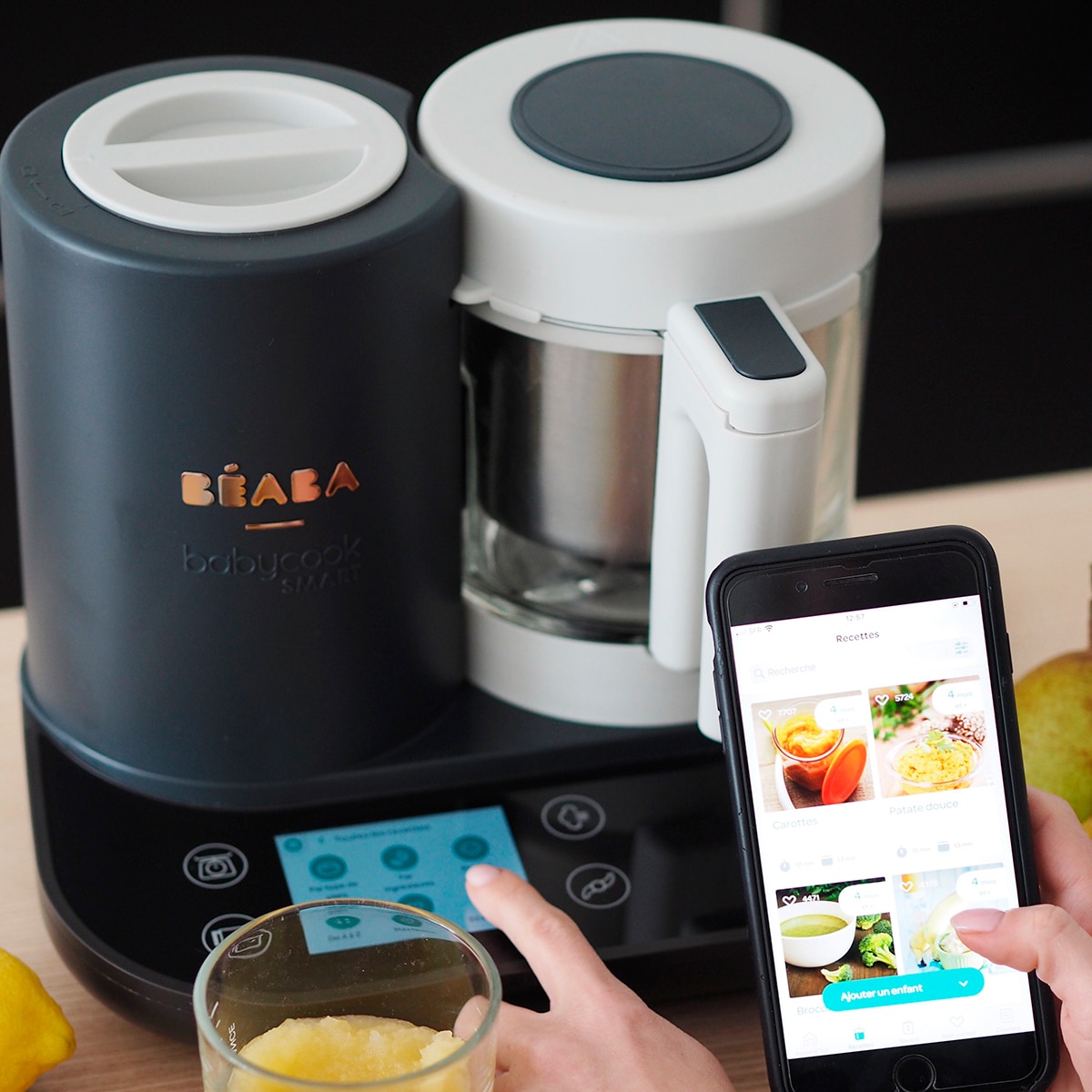 Robô de Cozinha Babycook Smart Cinzento-aço-8
