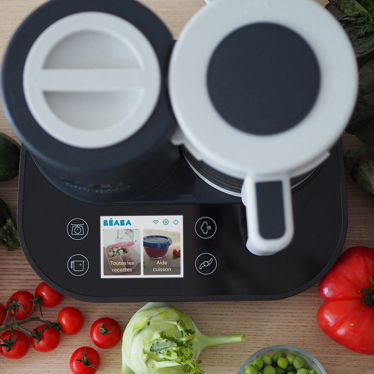 Robô de Cozinha Babycook Smart Cinzento-aço-9