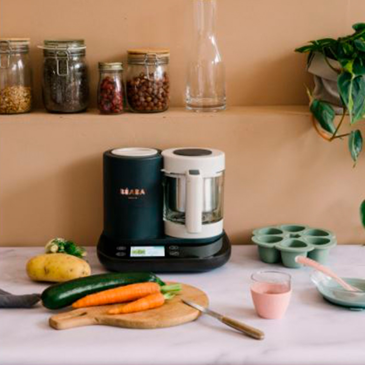 Robô de Cozinha Babycook Smart Cinzento-aço-11