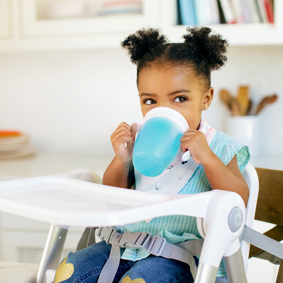 Taza de aprendizaje 360° Munchkin Miracle con asas 200ml - Azul Cielo Azul Cielo-7