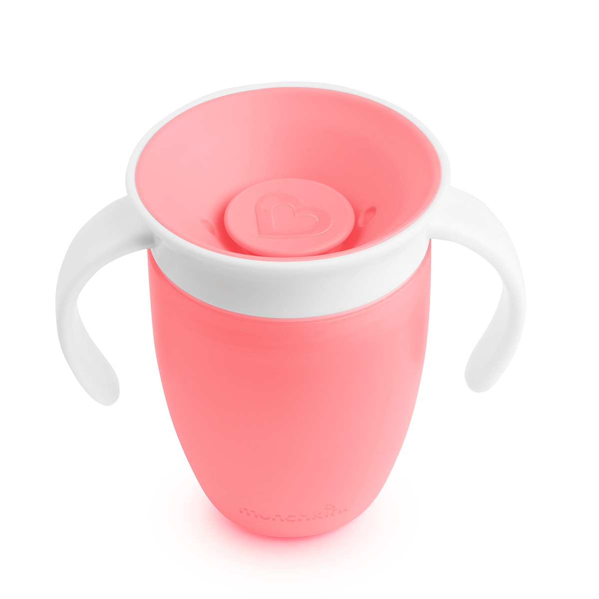 Taza de aprendizaje 360° Munchkin Miracle con asas 200ml - Rosa Flamingo Rosa Flamingo-5