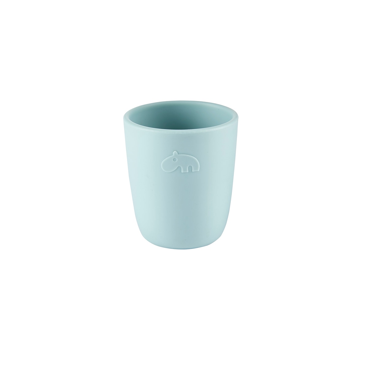 Copo de Aprendizagem Mini de Silicone Azul-pastel-1