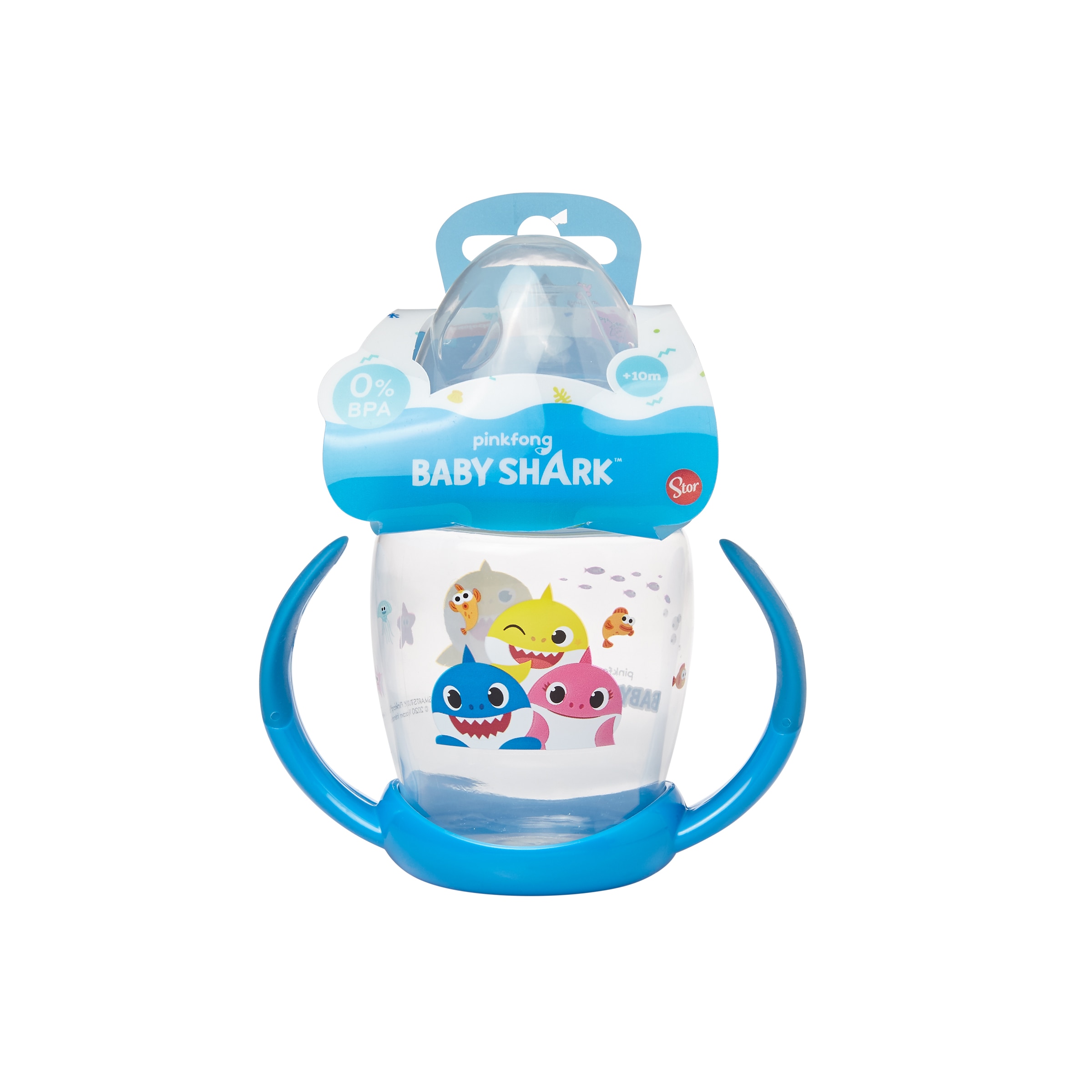 Taza aprendizaje Baby Shark con boquilla blanda Multicolor Multicolor-2