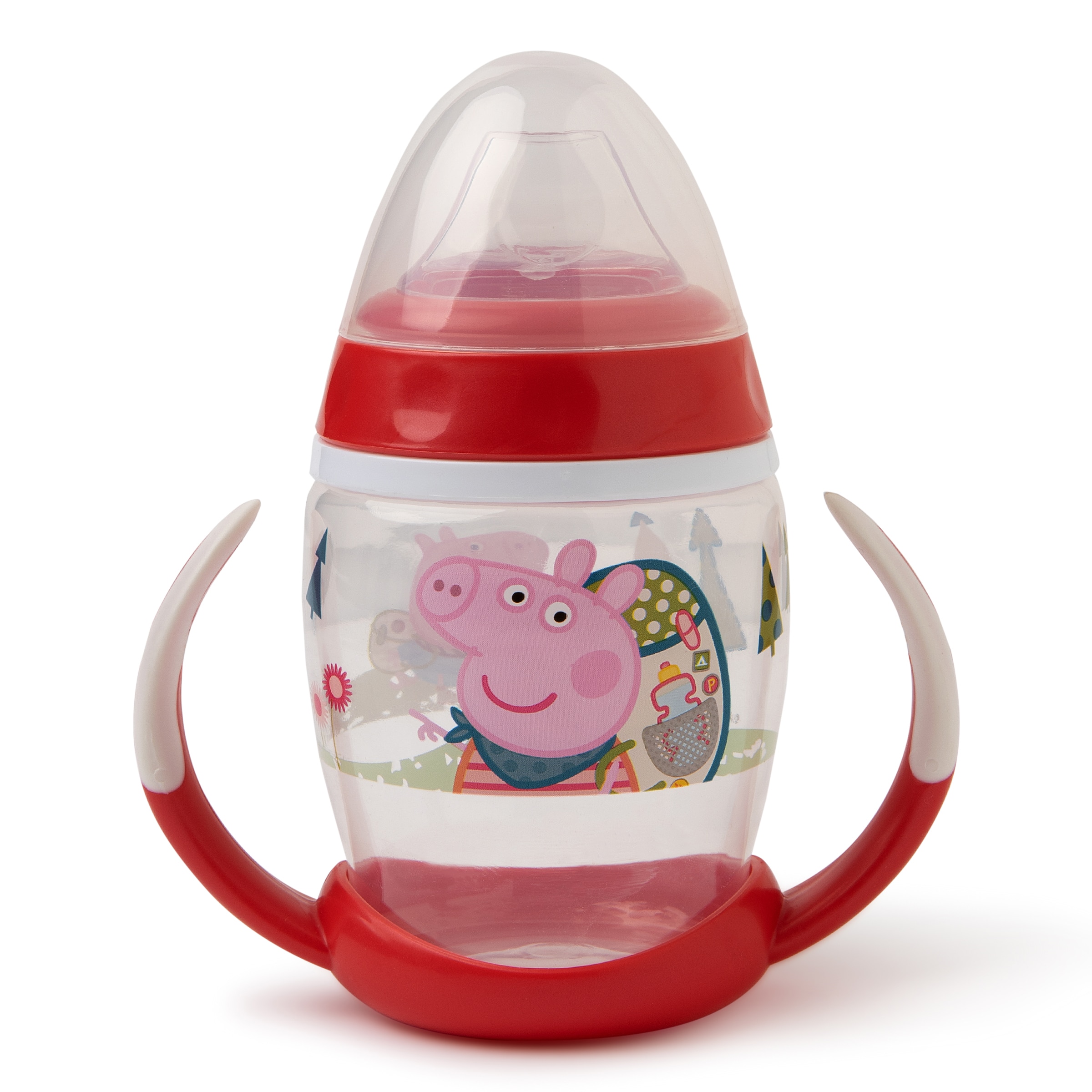 Stor - Taza aprendizaje Peppa Pig con boquilla blanda.