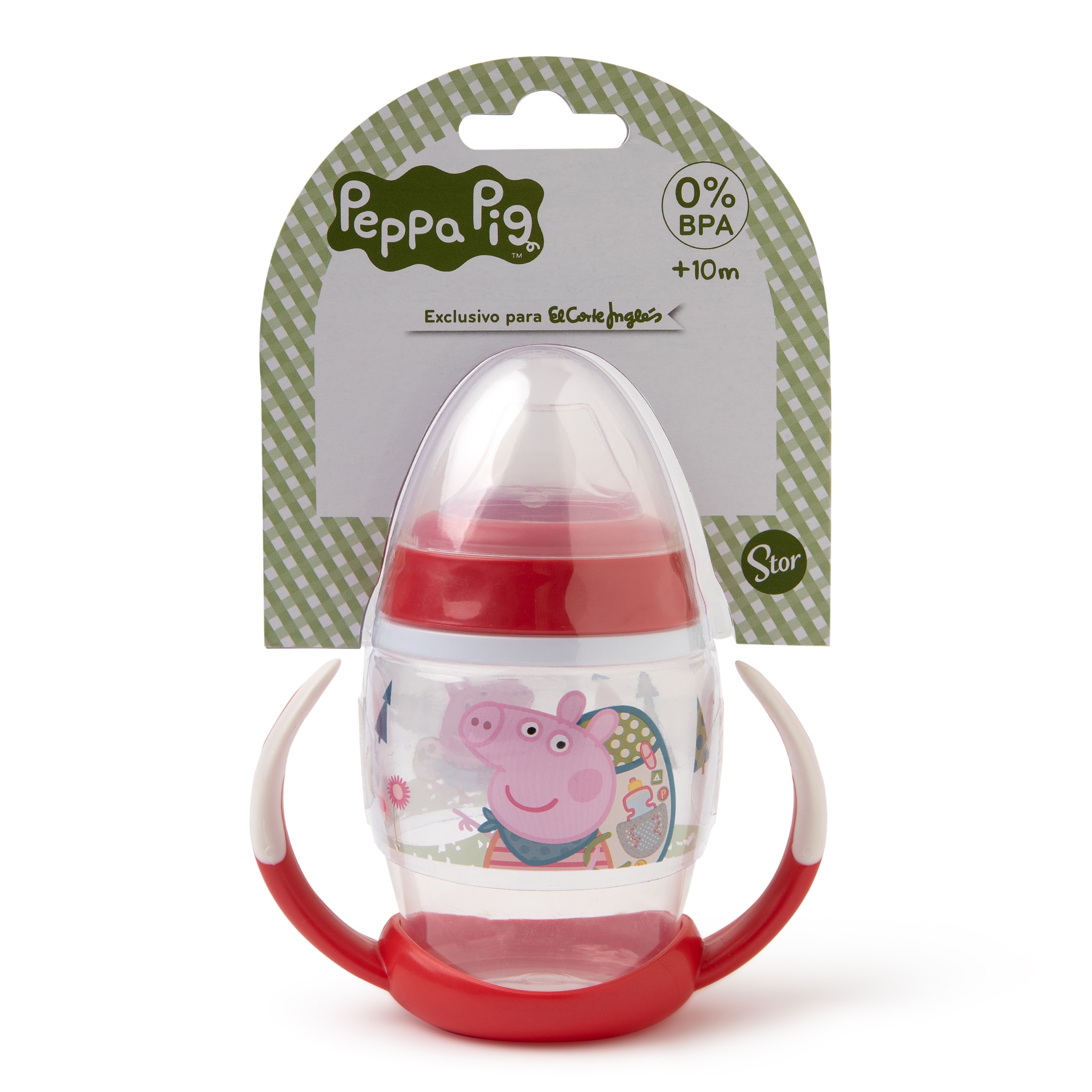 Imagen 2 de Taza aprendizaje Peppa Pig con boquilla blanda - Multicolor Multicolor