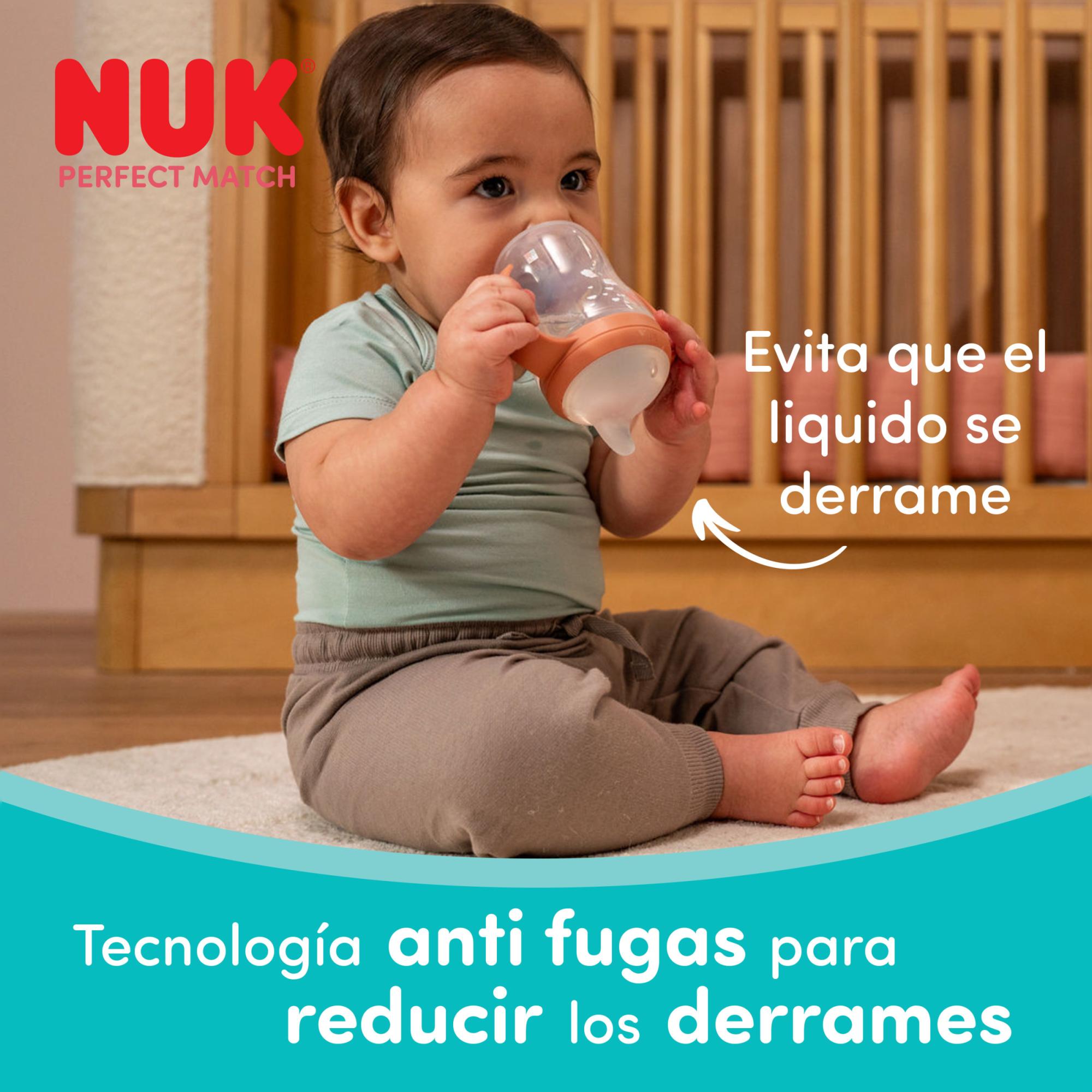 Taza aprendizaje Nuk First Choice Disney 150ml con control temperatura (6m+) - Rojo Rojo-7