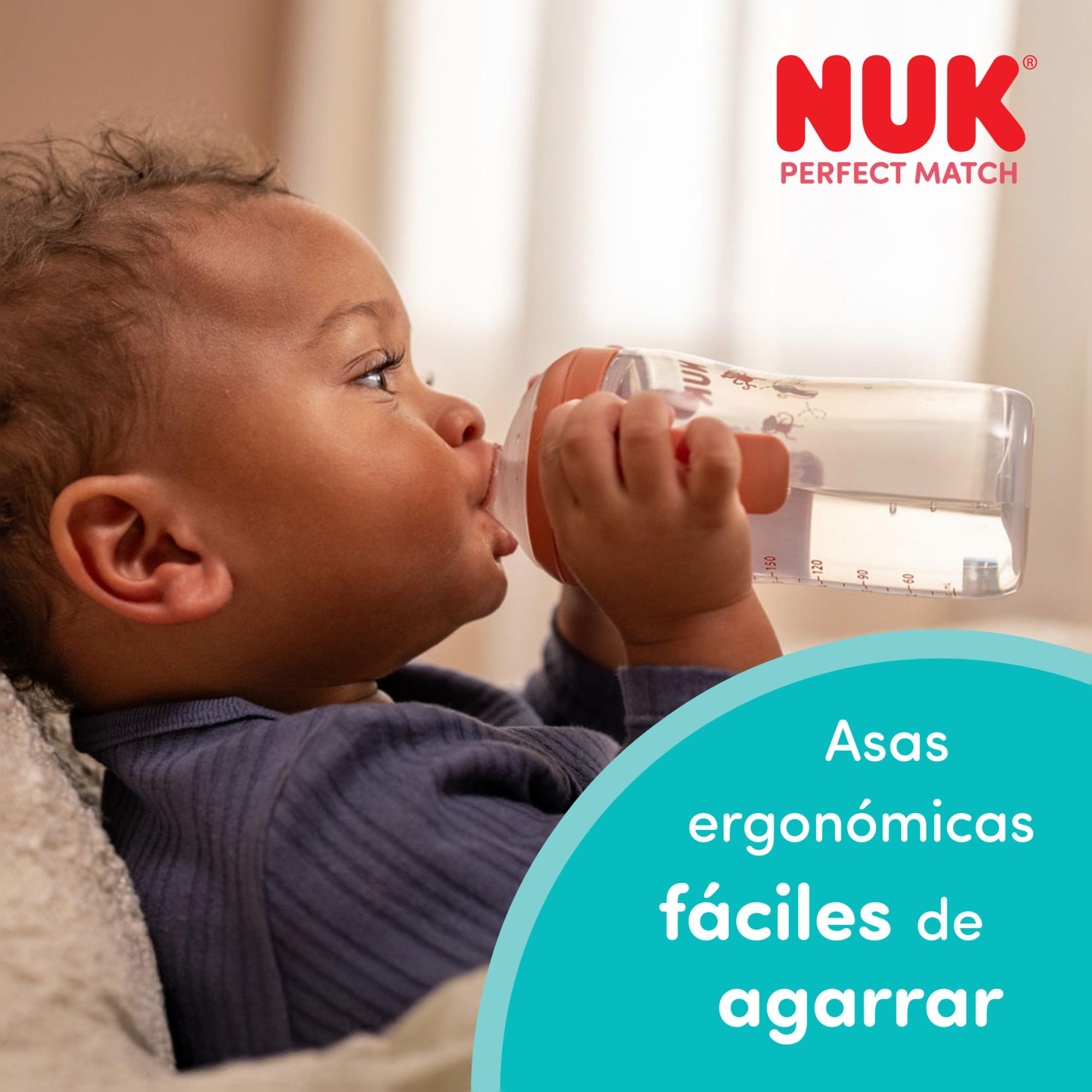 Taza aprendizaje Nuk First Choice Disney 150ml con control temperatura (6m+) - Gris Gris-6
