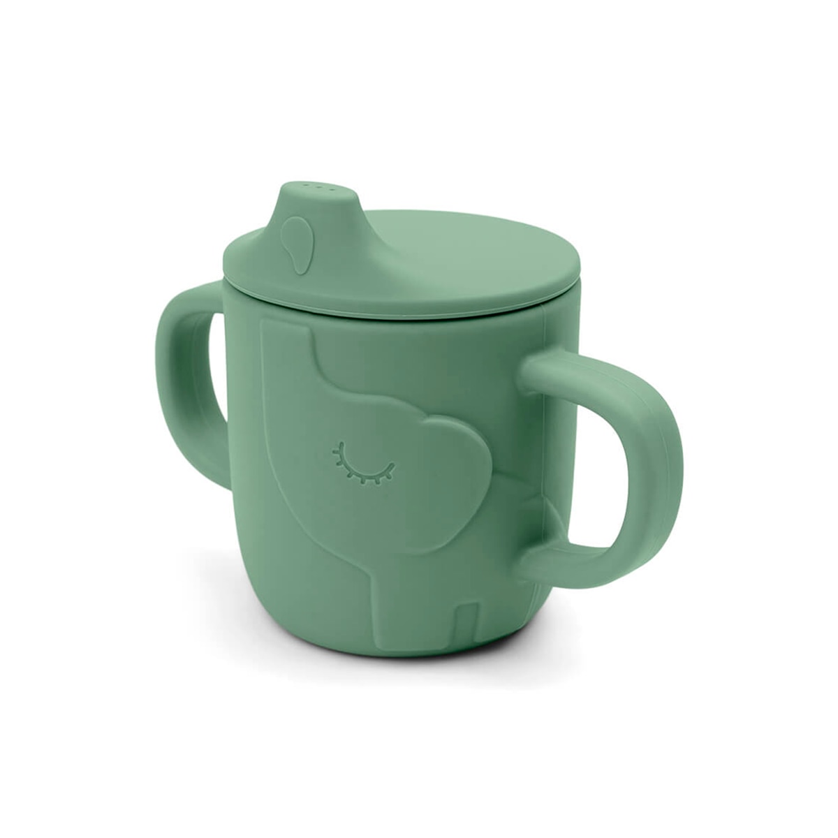 Chávena com Asas de Silicone PEEKABOO ELPHEE - Verde Verde-1